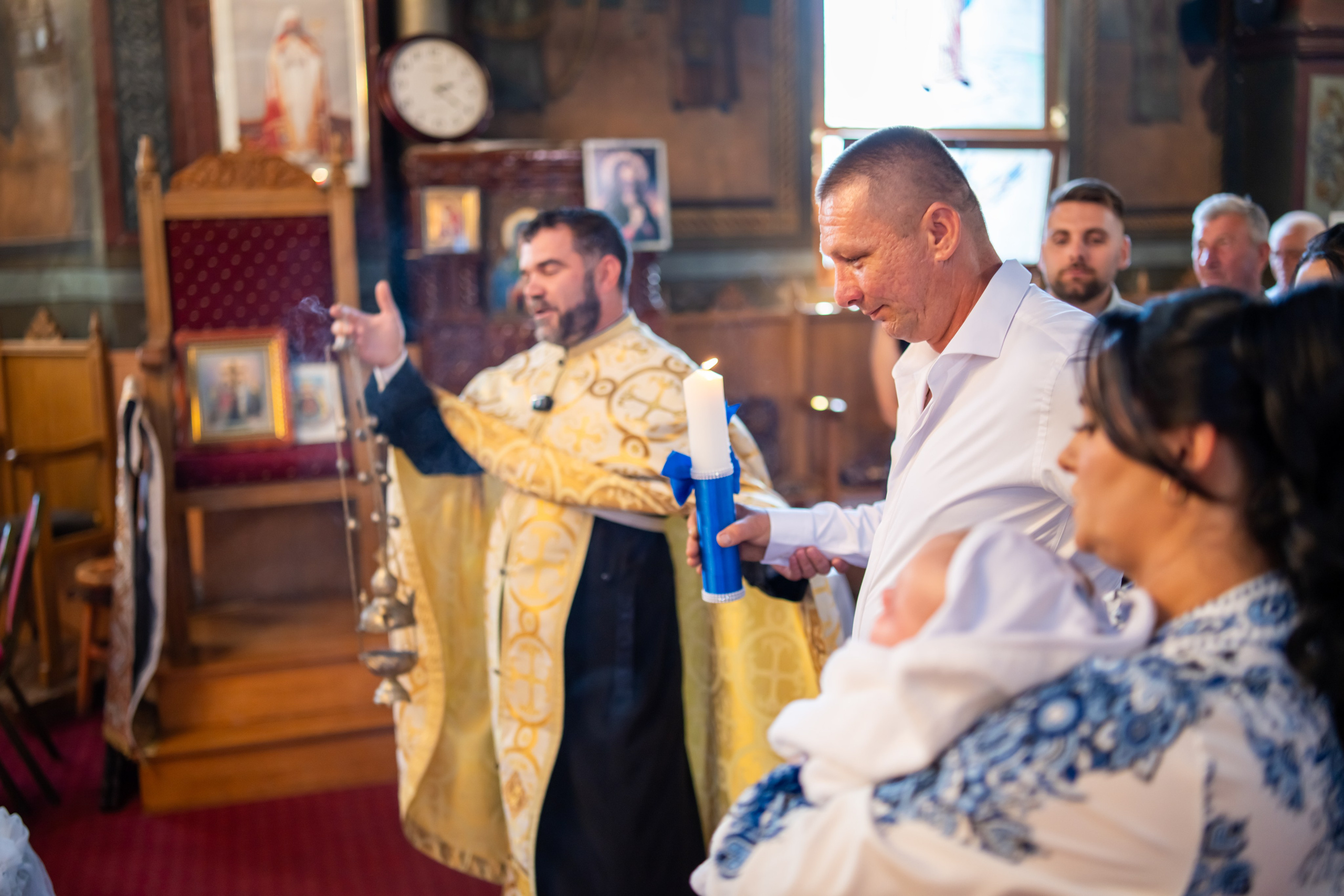 Botez Edoardo Andrei (Biserica Parohia Varbilau I). Mihai Alexandra Events