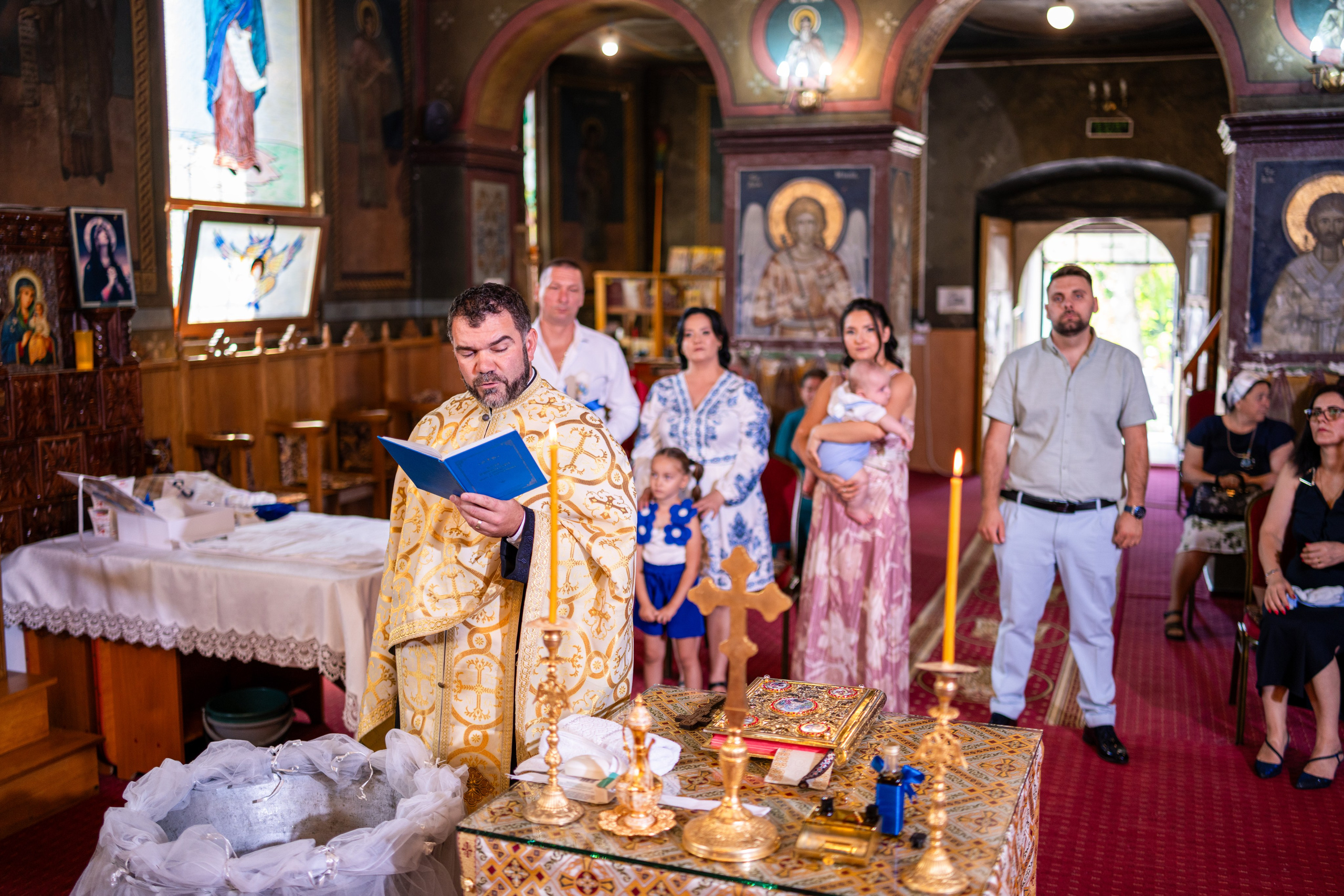 Botez Edoardo Andrei (Biserica Parohia Varbilau I). Mihai Alexandra Events