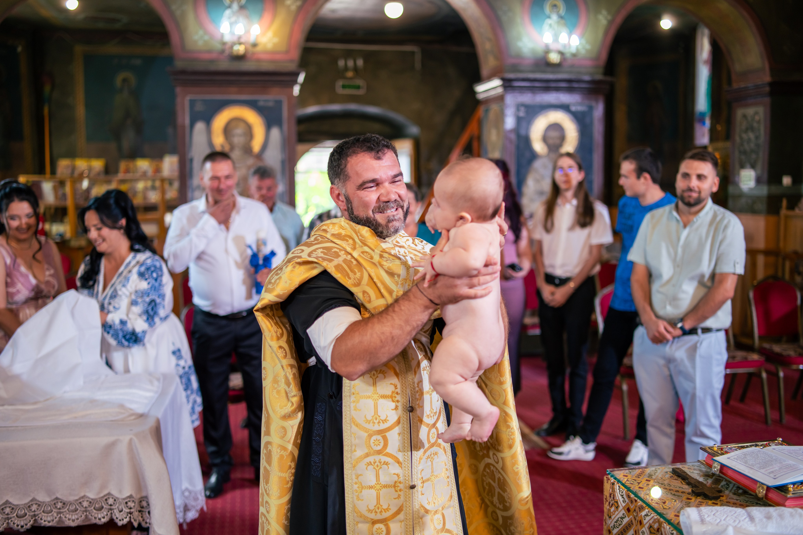 Botez Edoardo Andrei (Biserica Parohia Varbilau I). Mihai Alexandra Events
