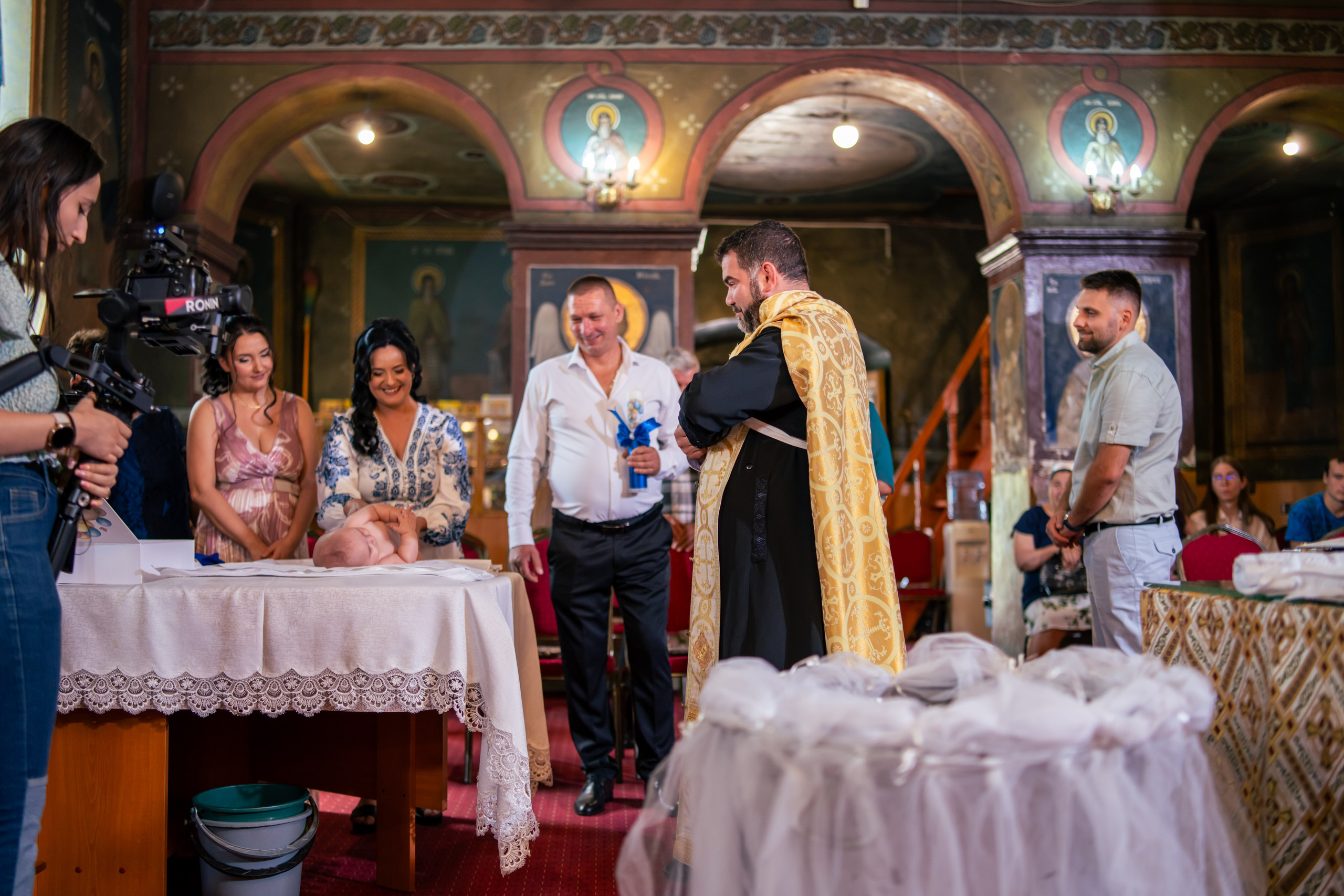Botez Edoardo Andrei (Biserica Parohia Varbilau I). Mihai Alexandra Events