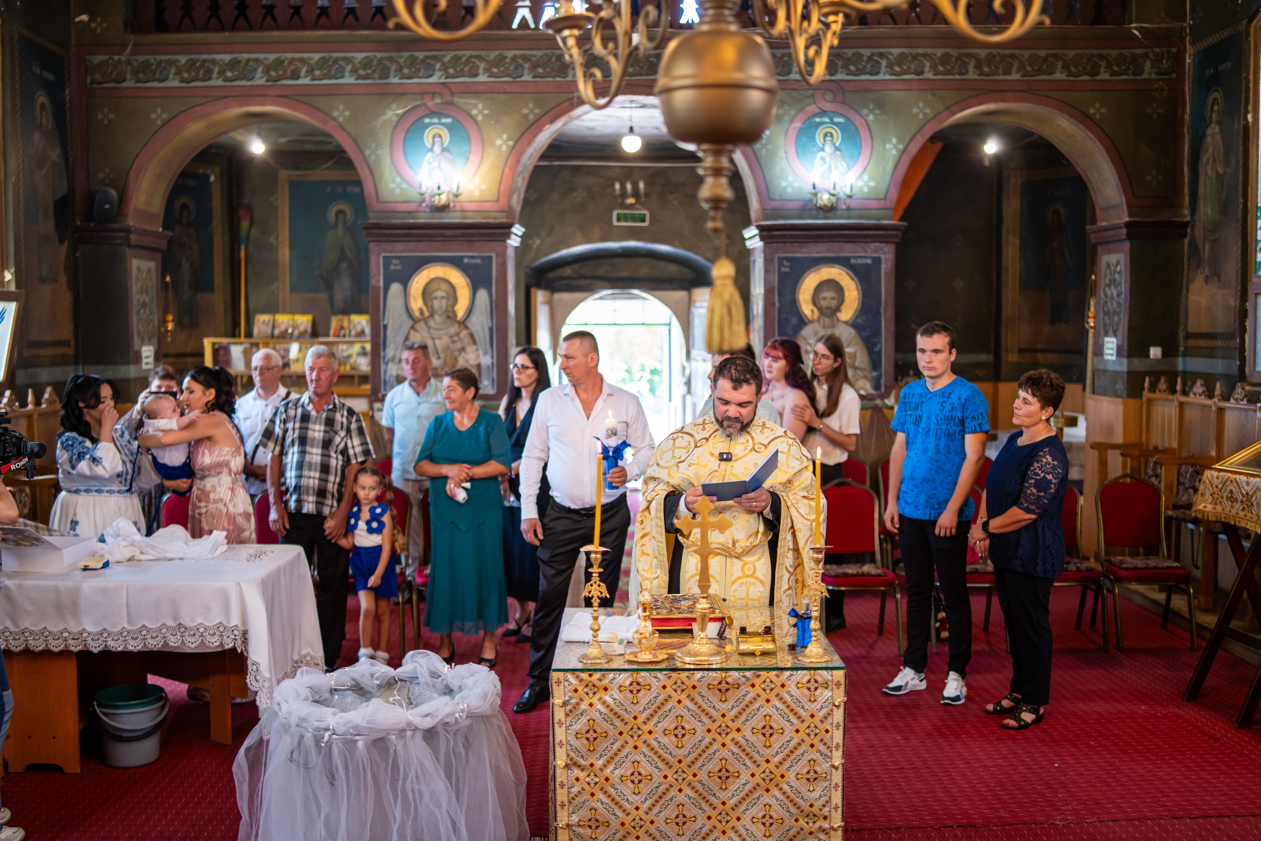 Botez Edoardo Andrei (Biserica Parohia Varbilau I). Mihai Alexandra Events
