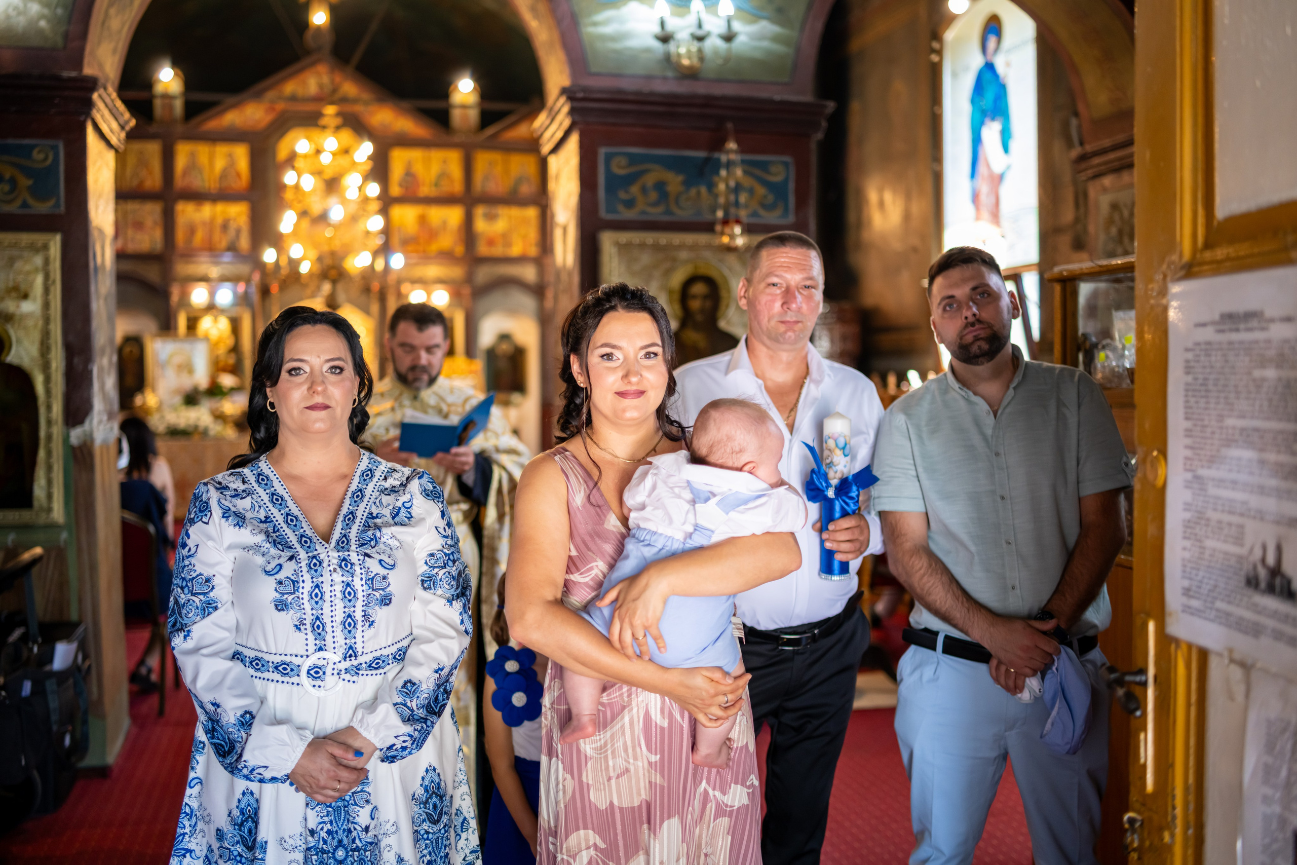 Botez Edoardo Andrei (Biserica Parohia Varbilau I). Mihai Alexandra Events