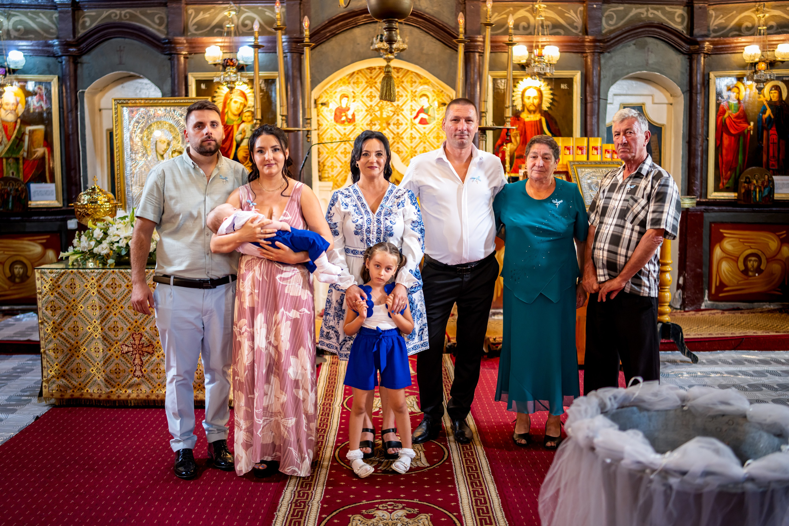 Botez Edoardo Andrei (Biserica Parohia Varbilau I). Mihai Alexandra Events