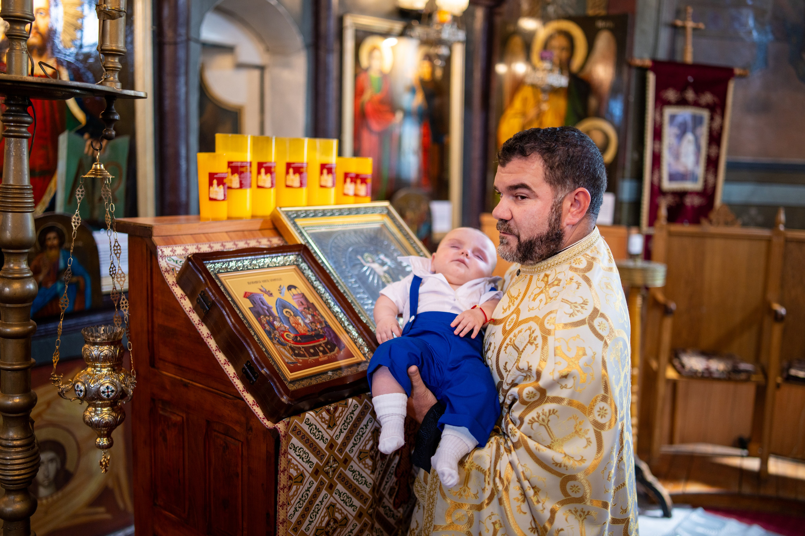 Botez Edoardo Andrei (Biserica Parohia Varbilau I). Mihai Alexandra Events