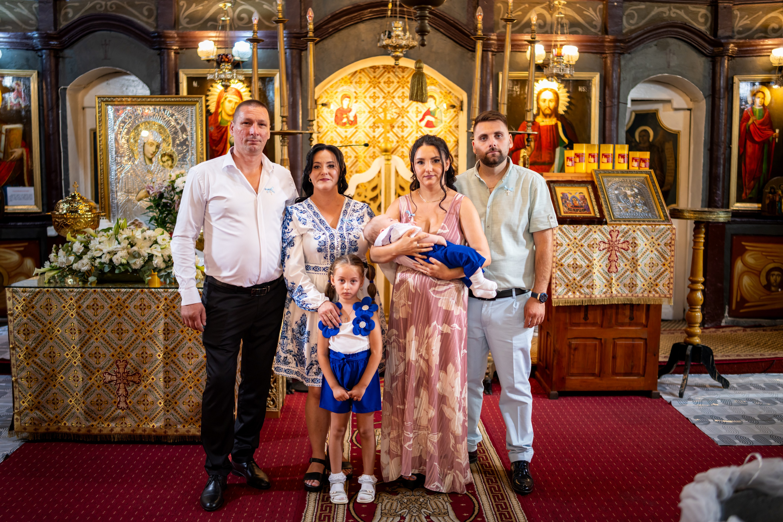 Botez Edoardo Andrei (Biserica Parohia Varbilau I). Mihai Alexandra Events