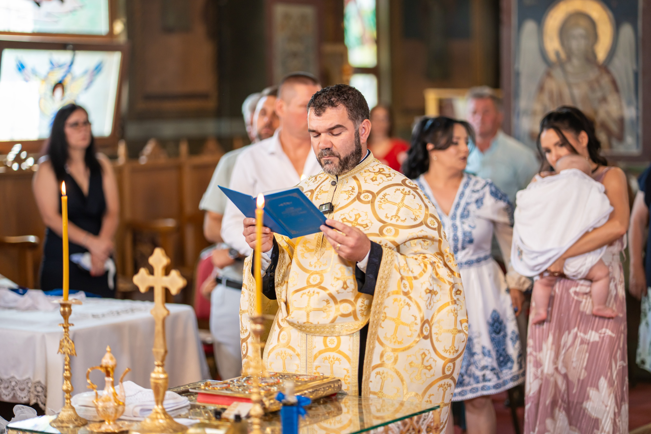 Botez Edoardo Andrei (Biserica Parohia Varbilau I). Mihai Alexandra Events