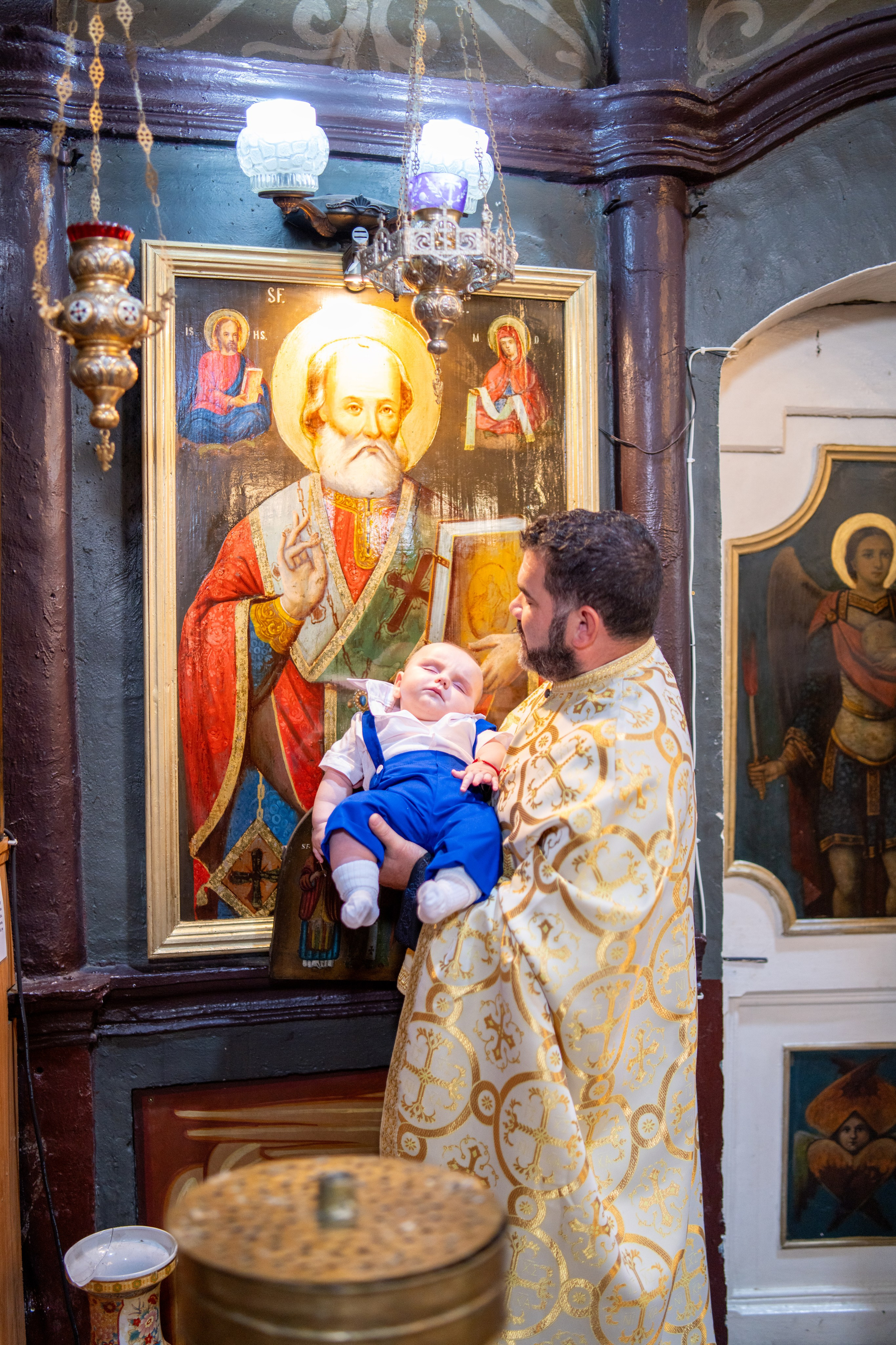 Botez Edoardo Andrei (Biserica Parohia Varbilau I). Mihai Alexandra Events