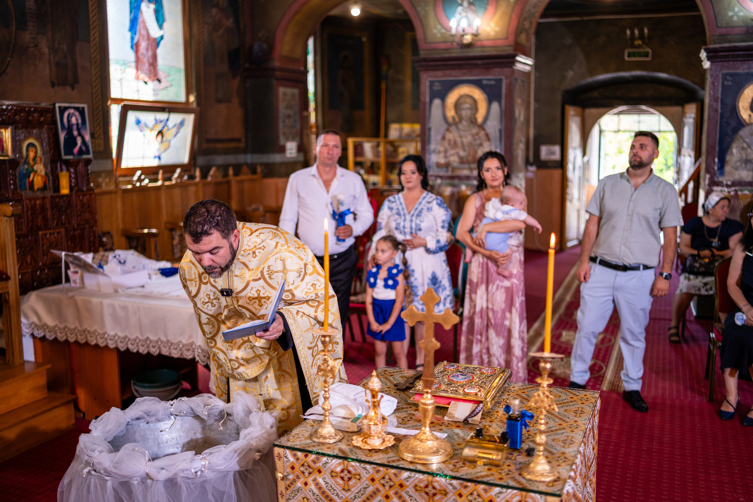 Botez Edoardo Andrei (Biserica Parohia Varbilau I). Mihai Alexandra Events