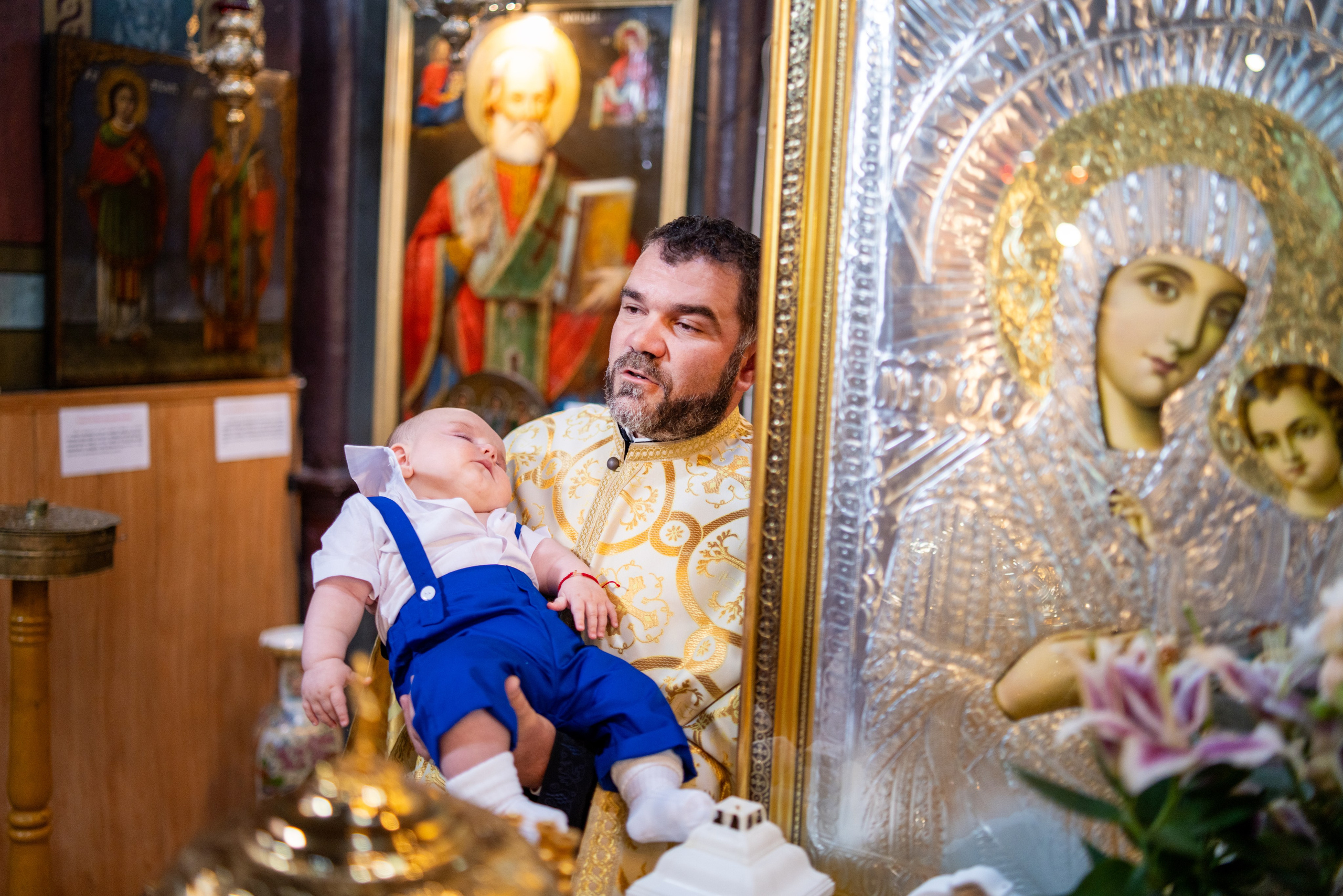 Botez Edoardo Andrei (Biserica Parohia Varbilau I). Mihai Alexandra Events