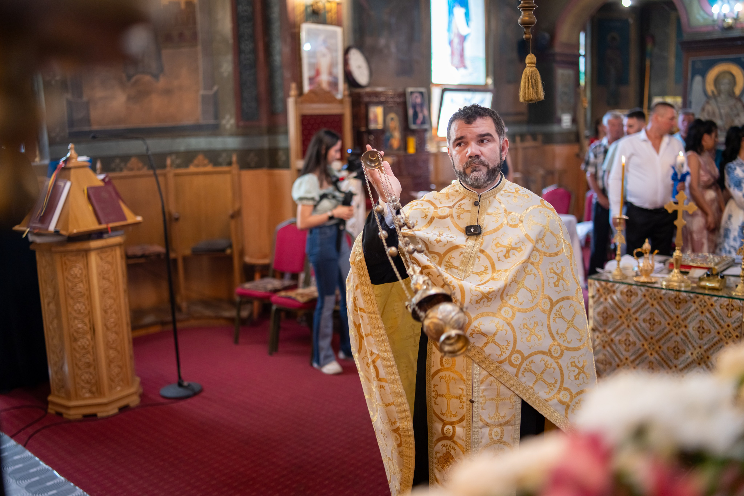 Botez Edoardo Andrei (Biserica Parohia Varbilau I). Mihai Alexandra Events