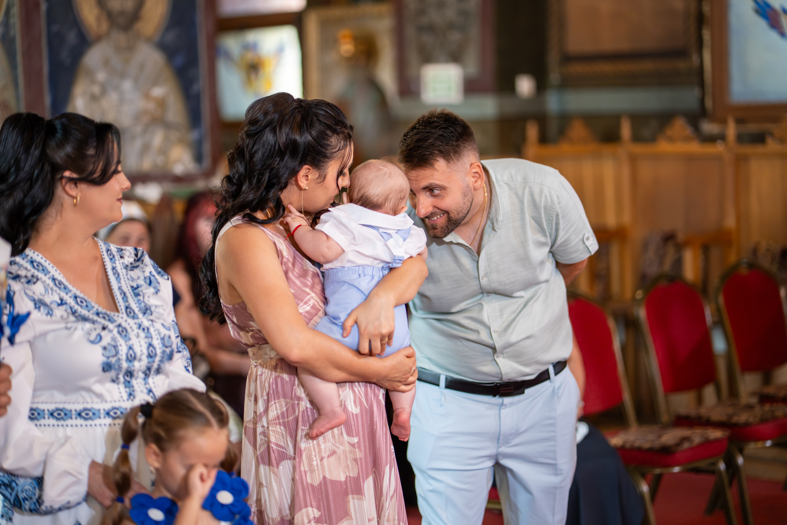 Botez Edoardo Andrei (Biserica Parohia Varbilau I). Mihai Alexandra Events