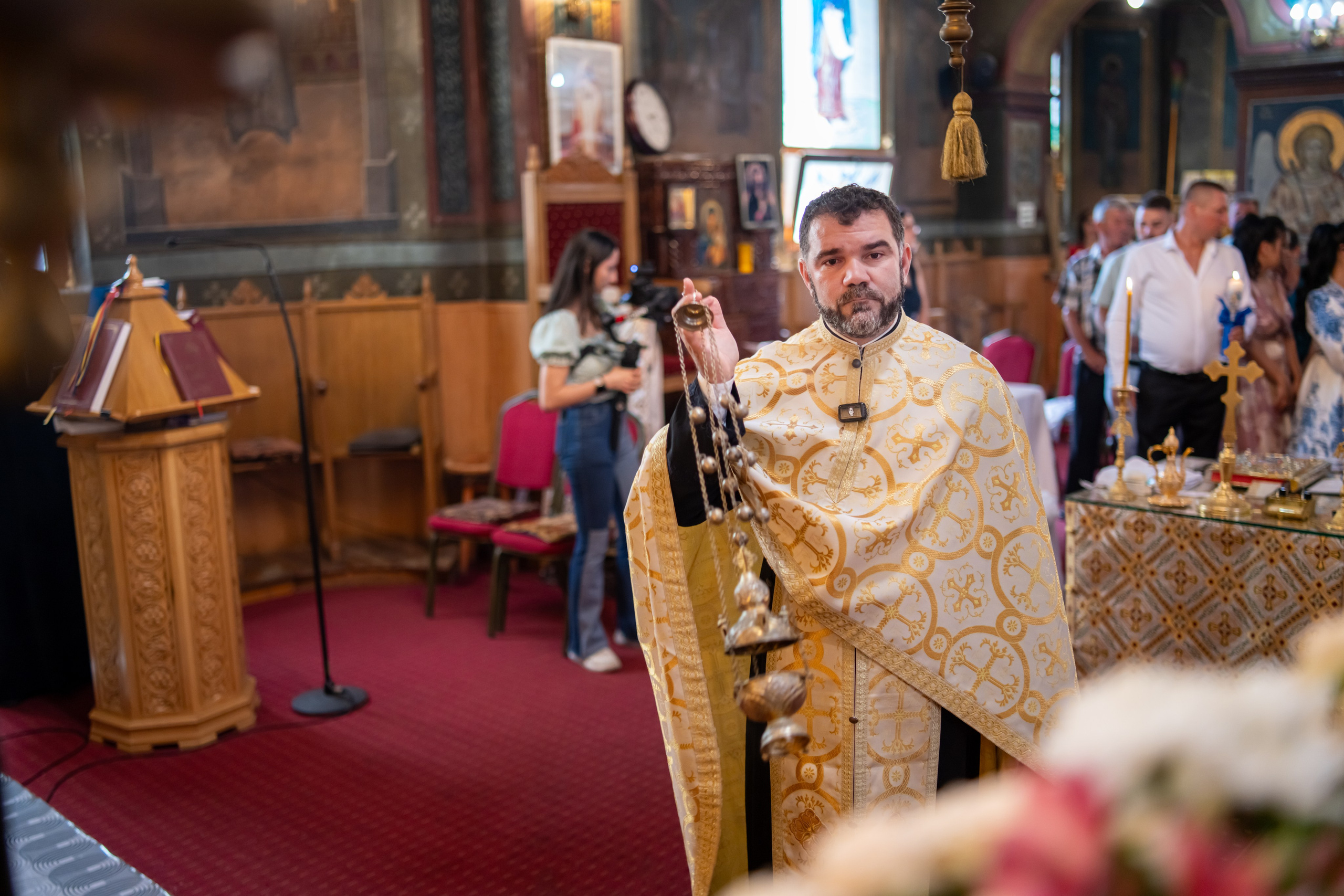 Botez Edoardo Andrei (Biserica Parohia Varbilau I). Mihai Alexandra Events