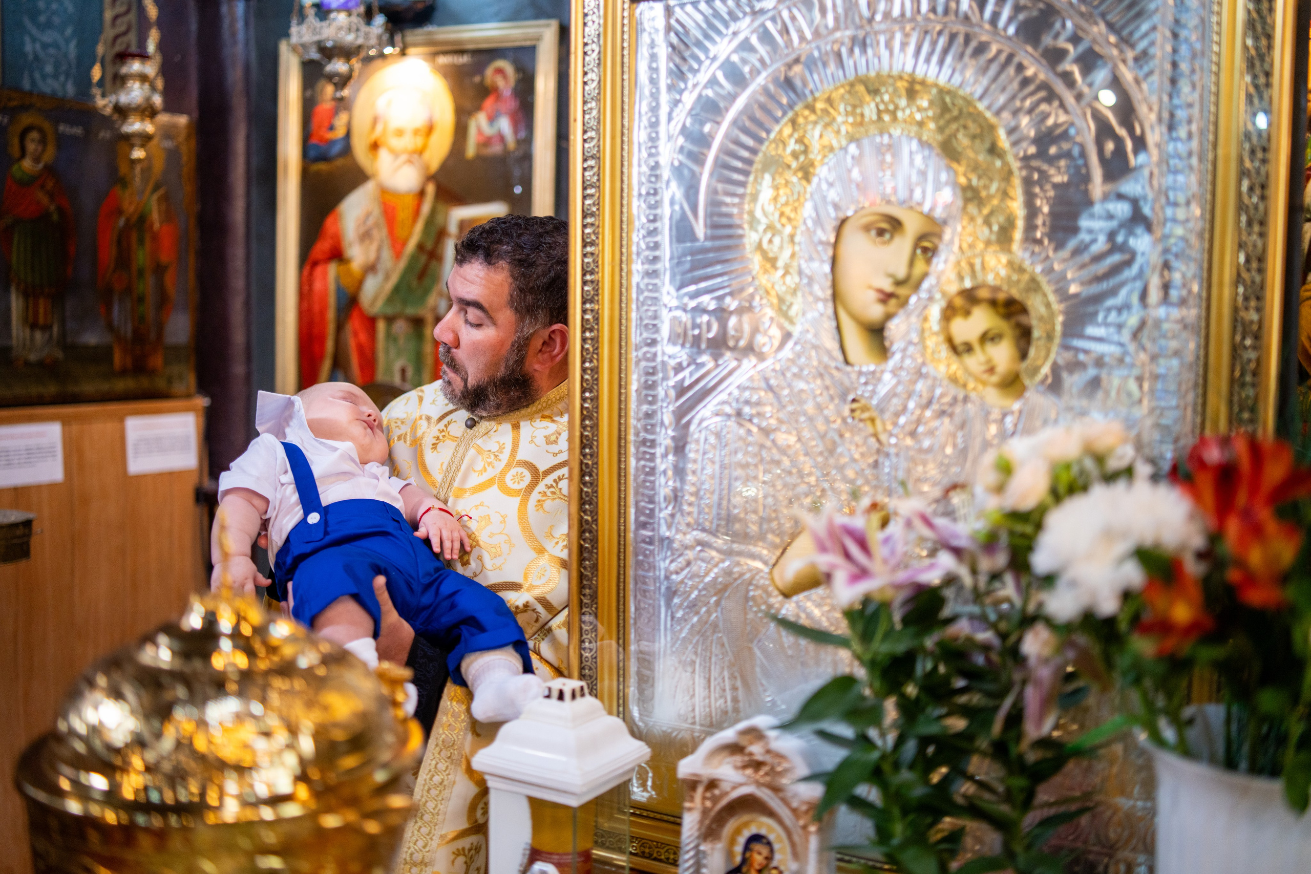 Botez Edoardo Andrei (Biserica Parohia Varbilau I). Mihai Alexandra Events