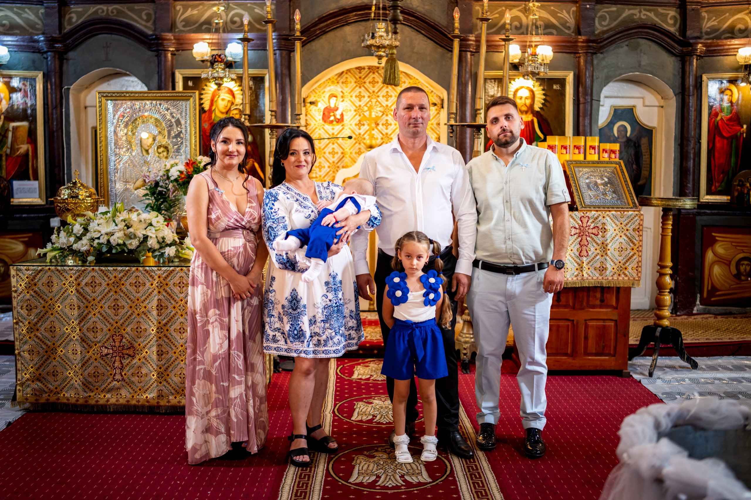Botez Edoardo Andrei (Biserica Parohia Varbilau I). Mihai Alexandra Events