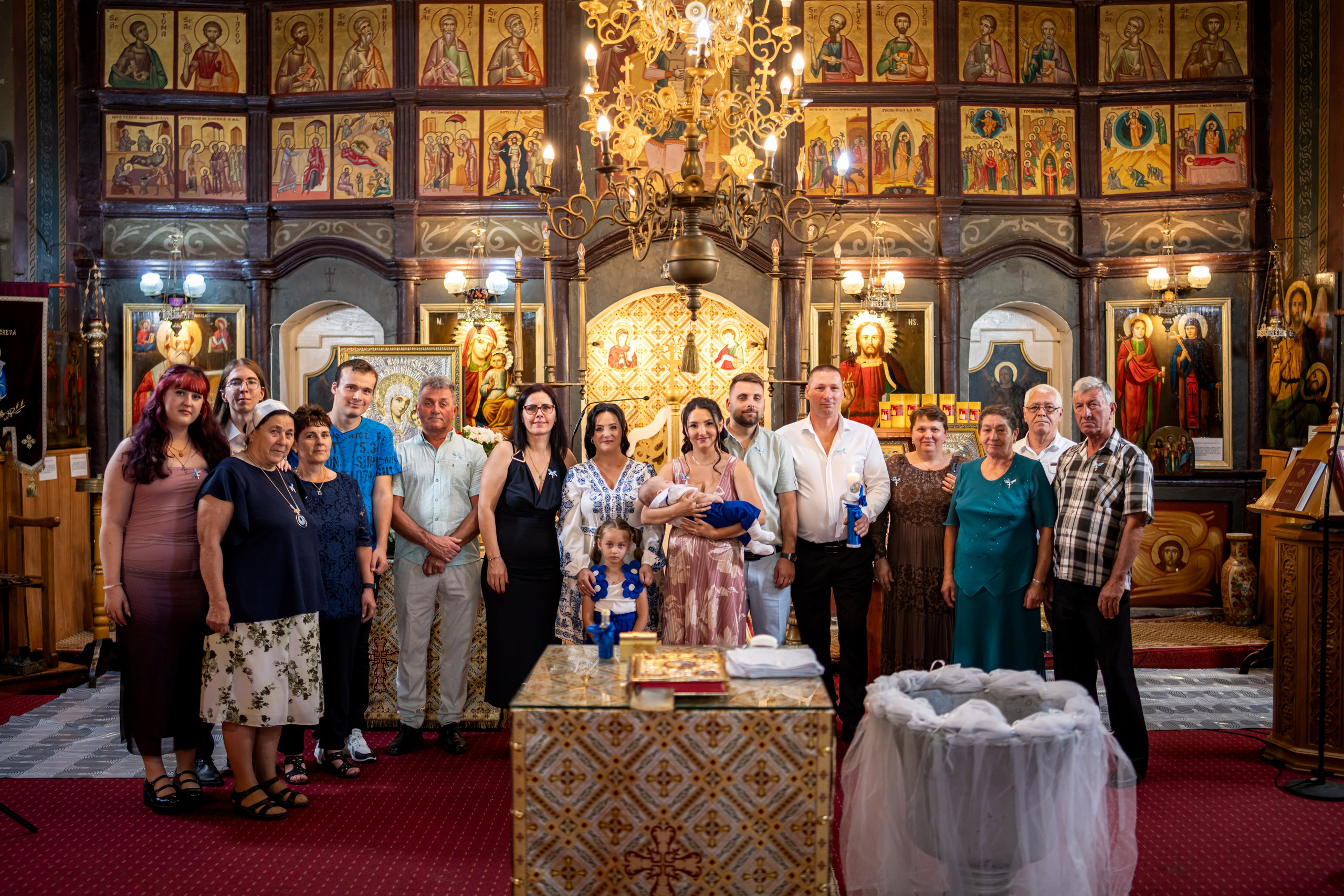 Botez Edoardo Andrei (Biserica Parohia Varbilau I). Mihai Alexandra Events