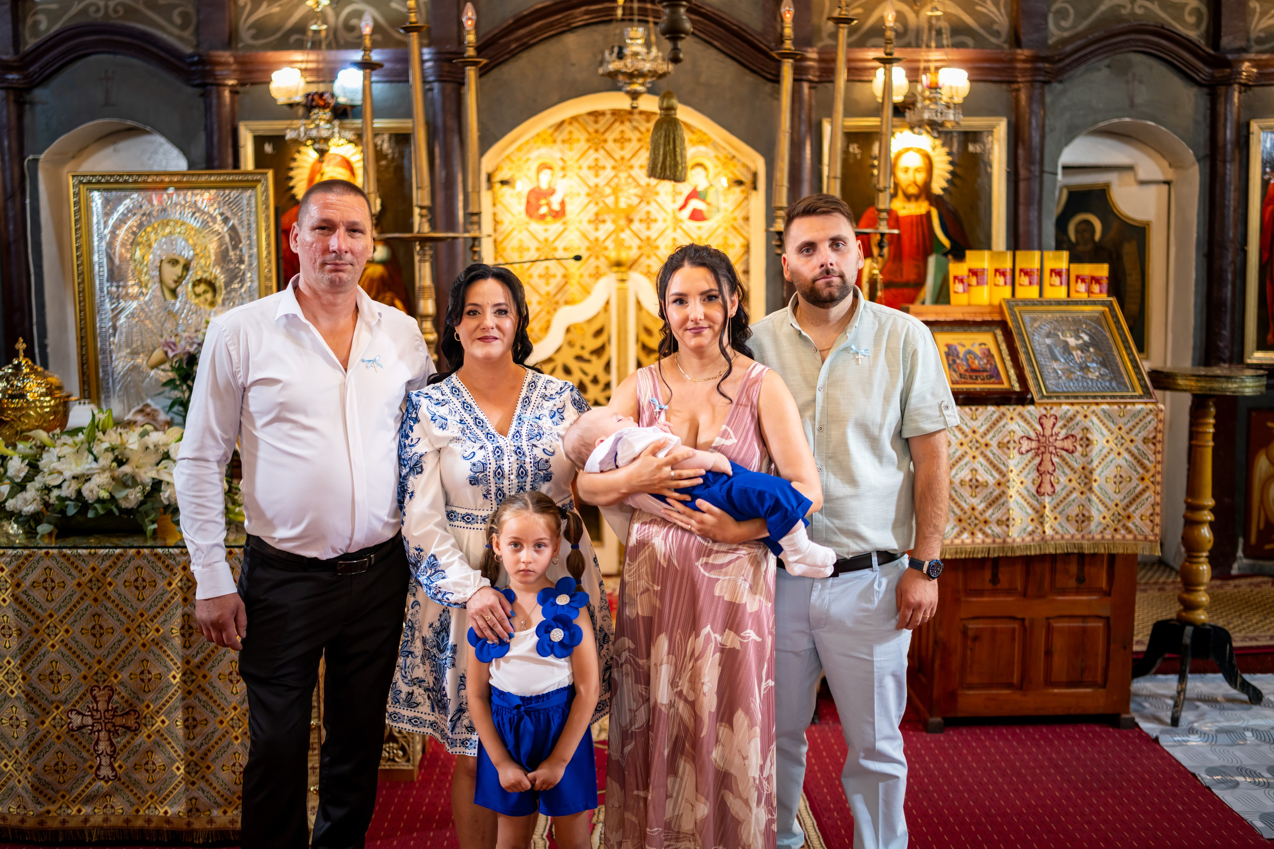 Botez Edoardo Andrei (Biserica Parohia Varbilau I). Mihai Alexandra Events