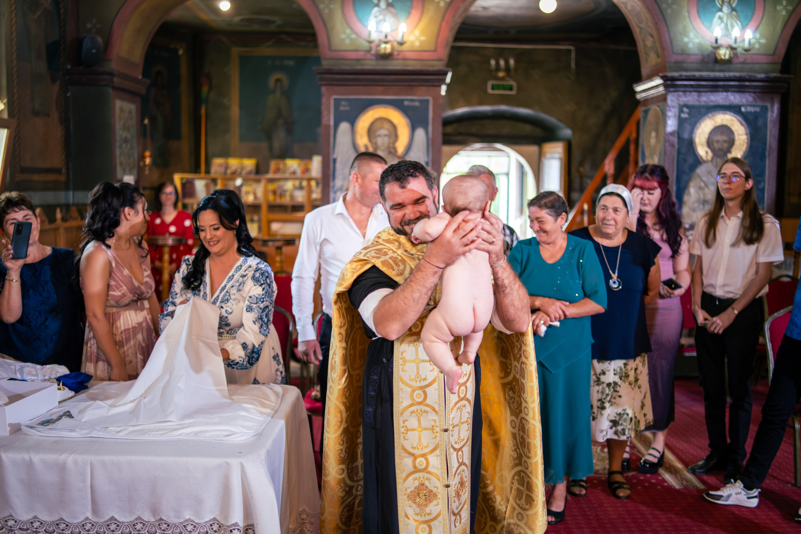 Botez Edoardo Andrei (Biserica Parohia Varbilau I). Mihai Alexandra Events