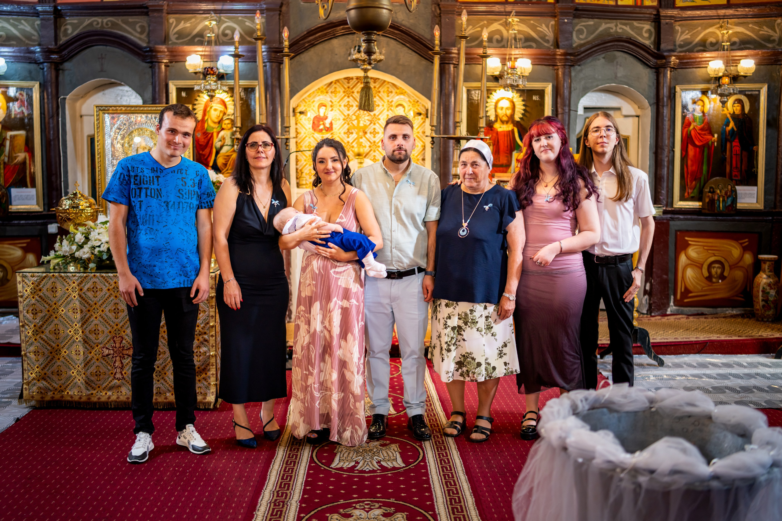 Botez Edoardo Andrei (Biserica Parohia Varbilau I). Mihai Alexandra Events