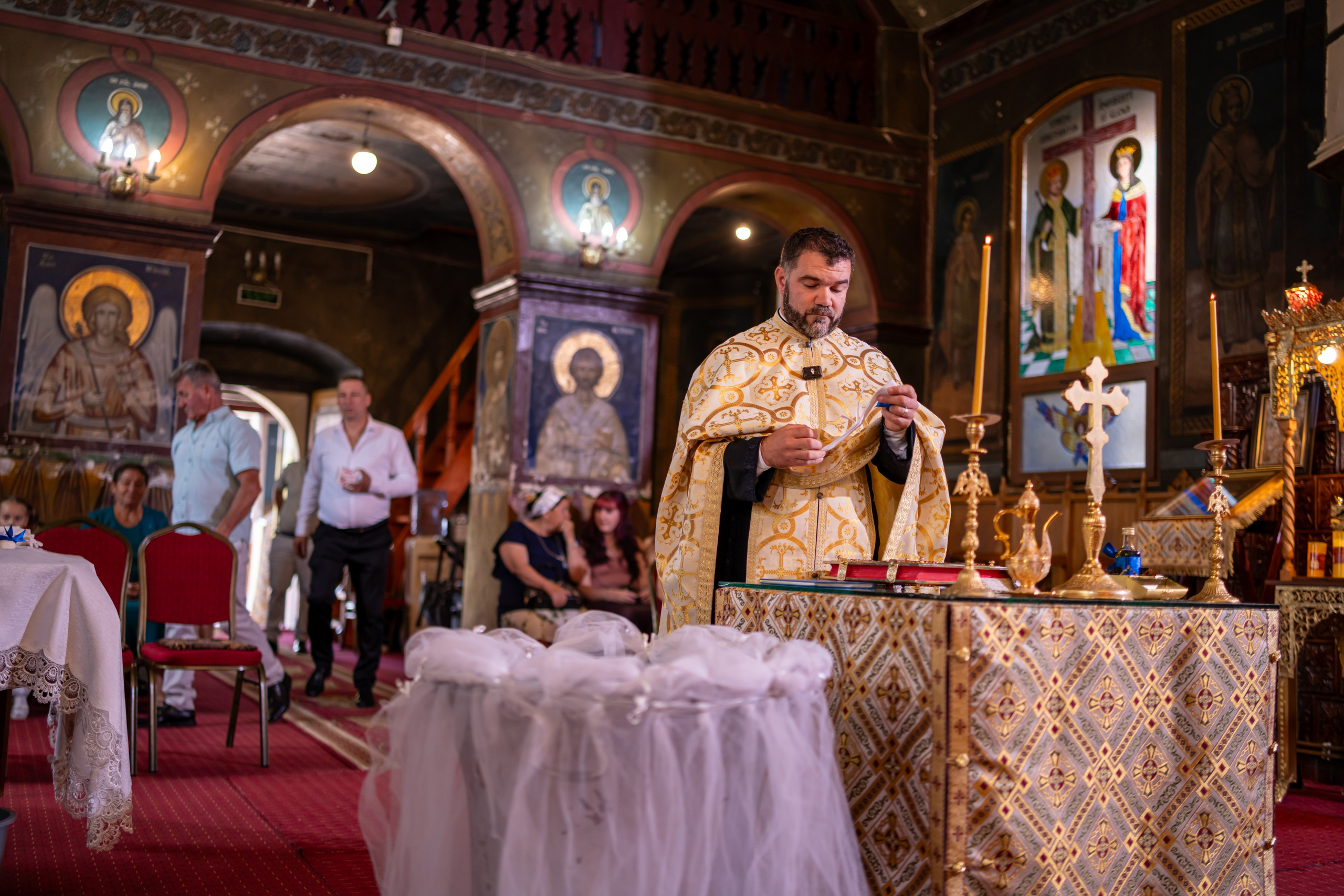 Botez Edoardo Andrei (Biserica Parohia Varbilau I). Mihai Alexandra Events
