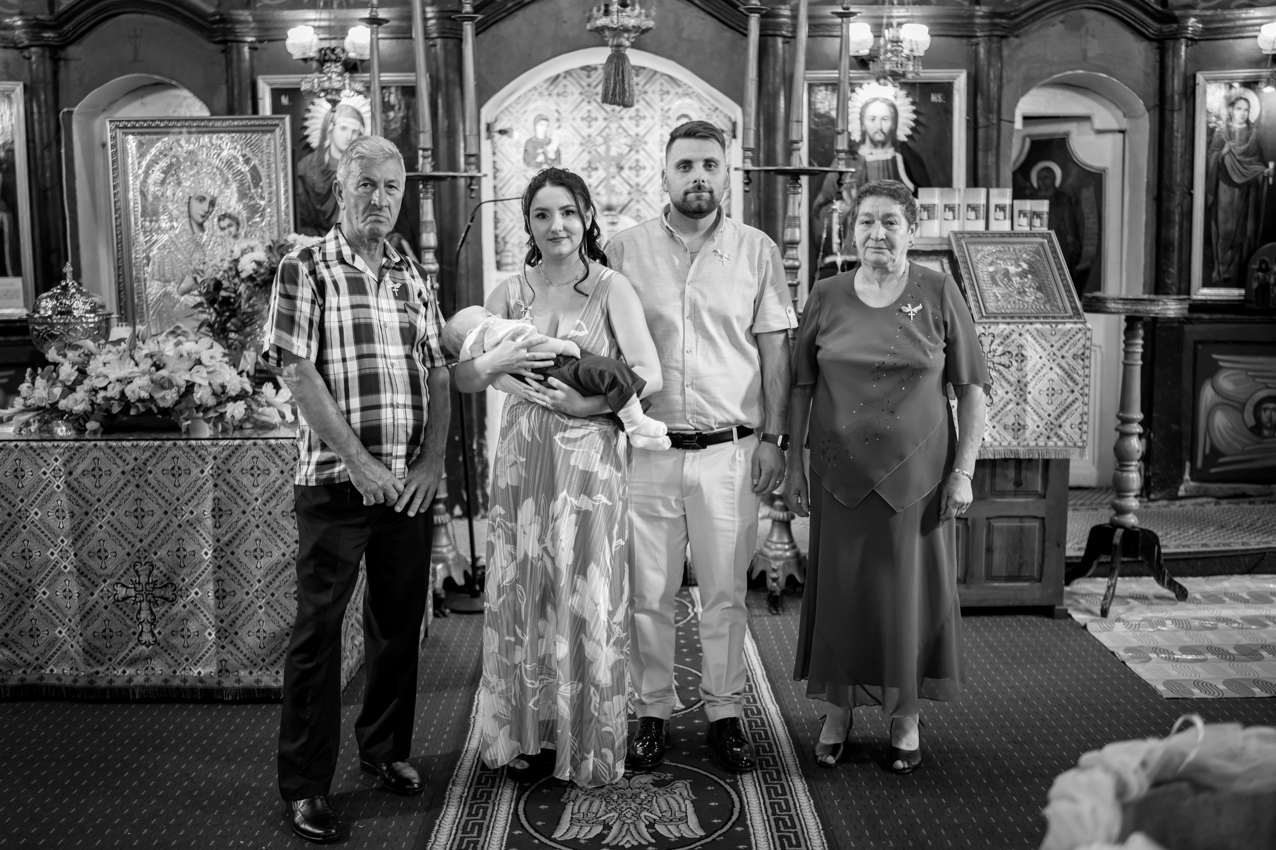 Botez Edoardo Andrei (Biserica Parohia Varbilau I). Mihai Alexandra Events