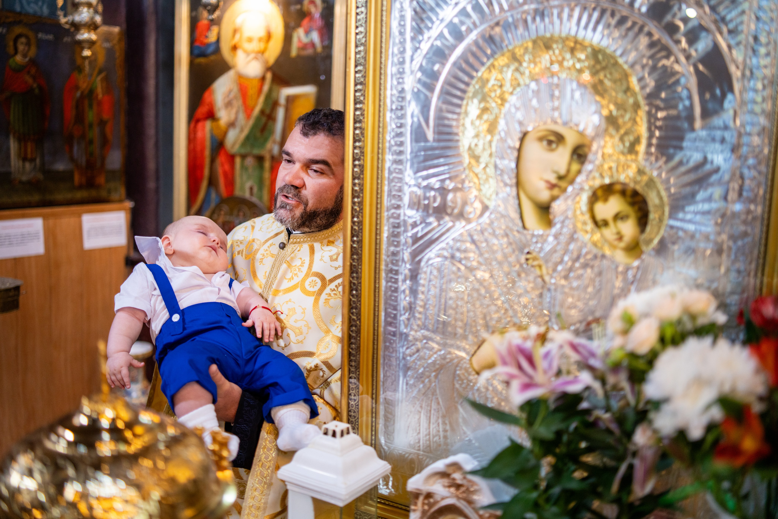 Botez Edoardo Andrei (Biserica Parohia Varbilau I). Mihai Alexandra Events