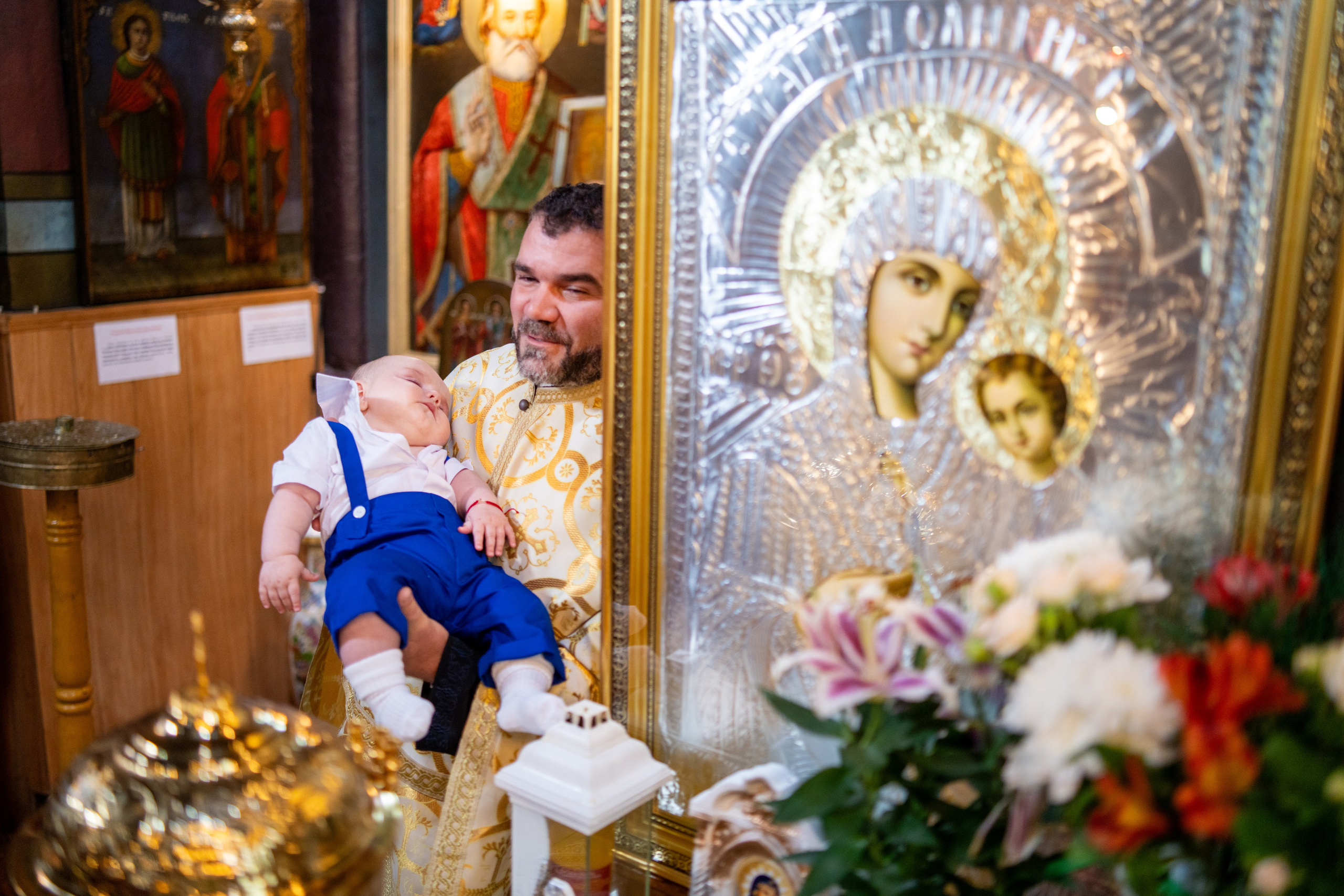 Botez Edoardo Andrei (Biserica Parohia Varbilau I). Mihai Alexandra Events