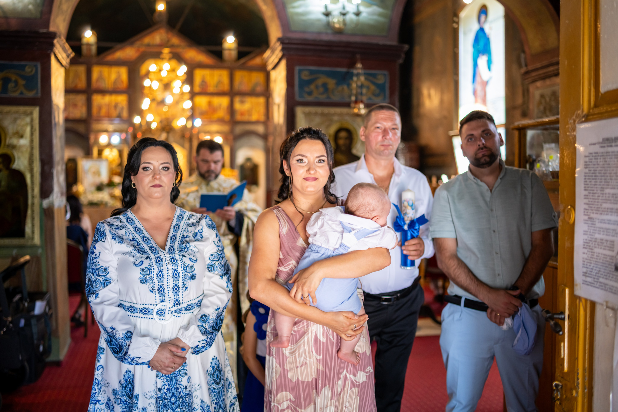 Botez Edoardo Andrei (Biserica Parohia Varbilau I). Mihai Alexandra Events