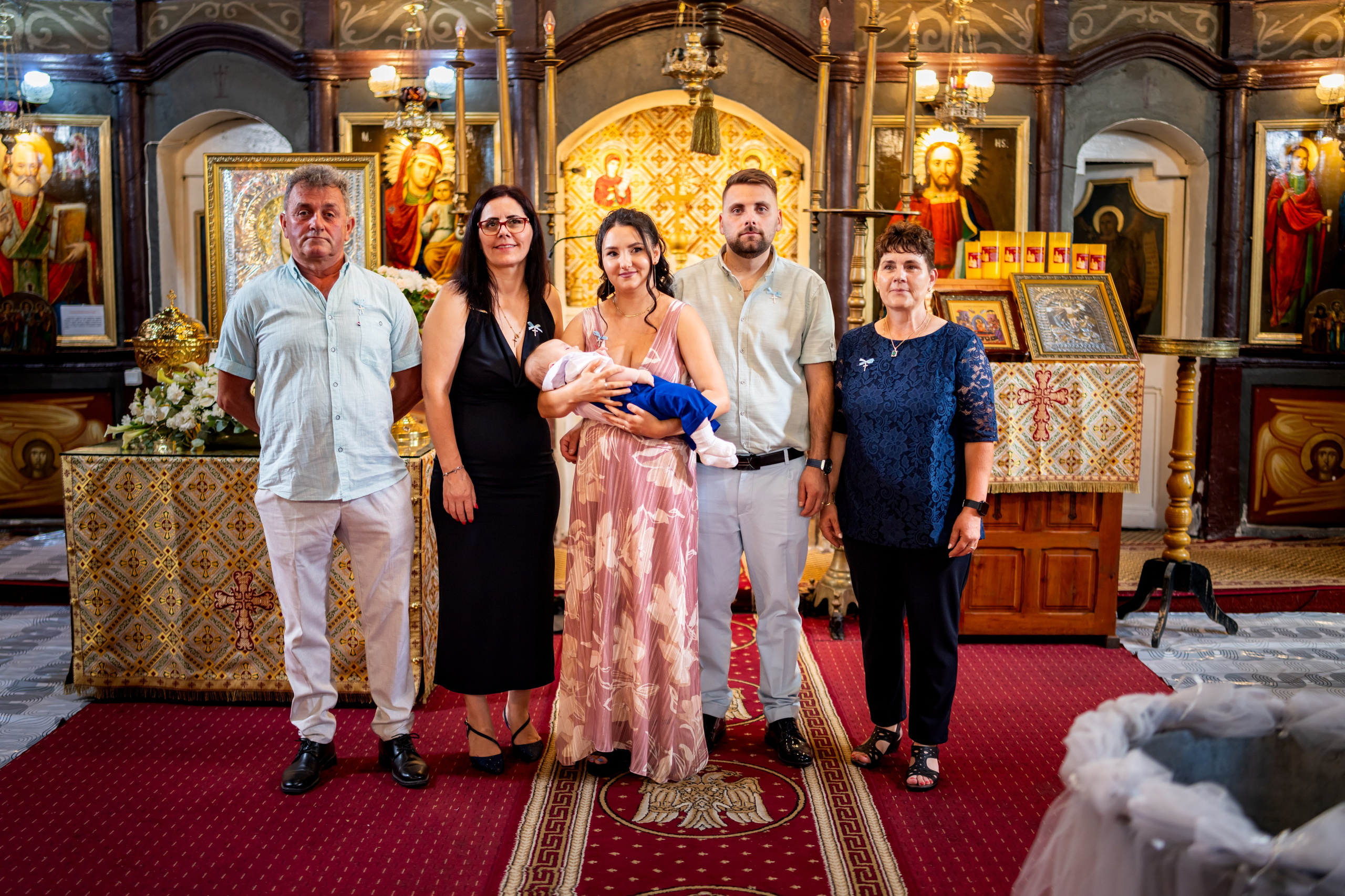 Botez Edoardo Andrei (Biserica Parohia Varbilau I). Mihai Alexandra Events