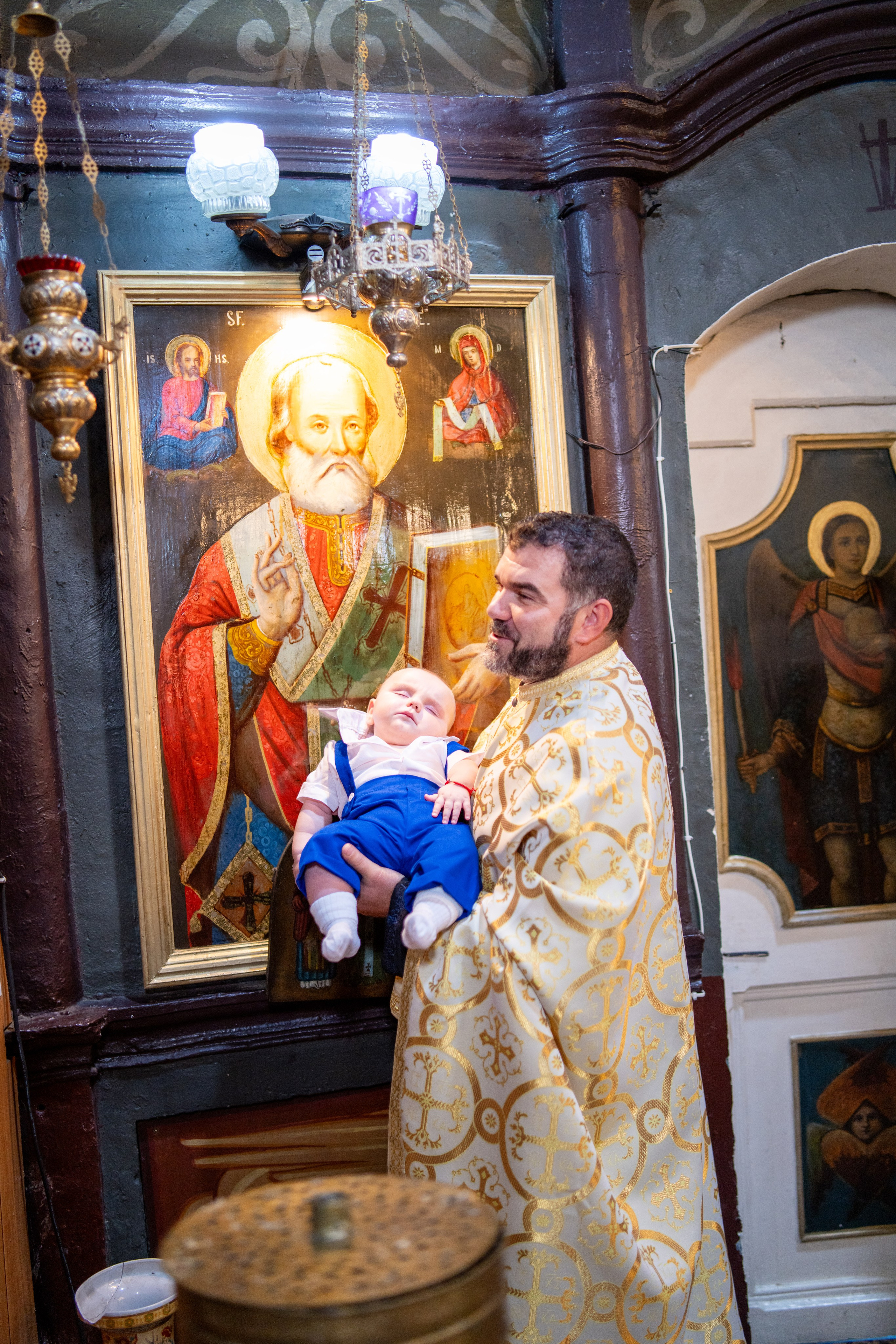 Botez Edoardo Andrei (Biserica Parohia Varbilau I). Mihai Alexandra Events