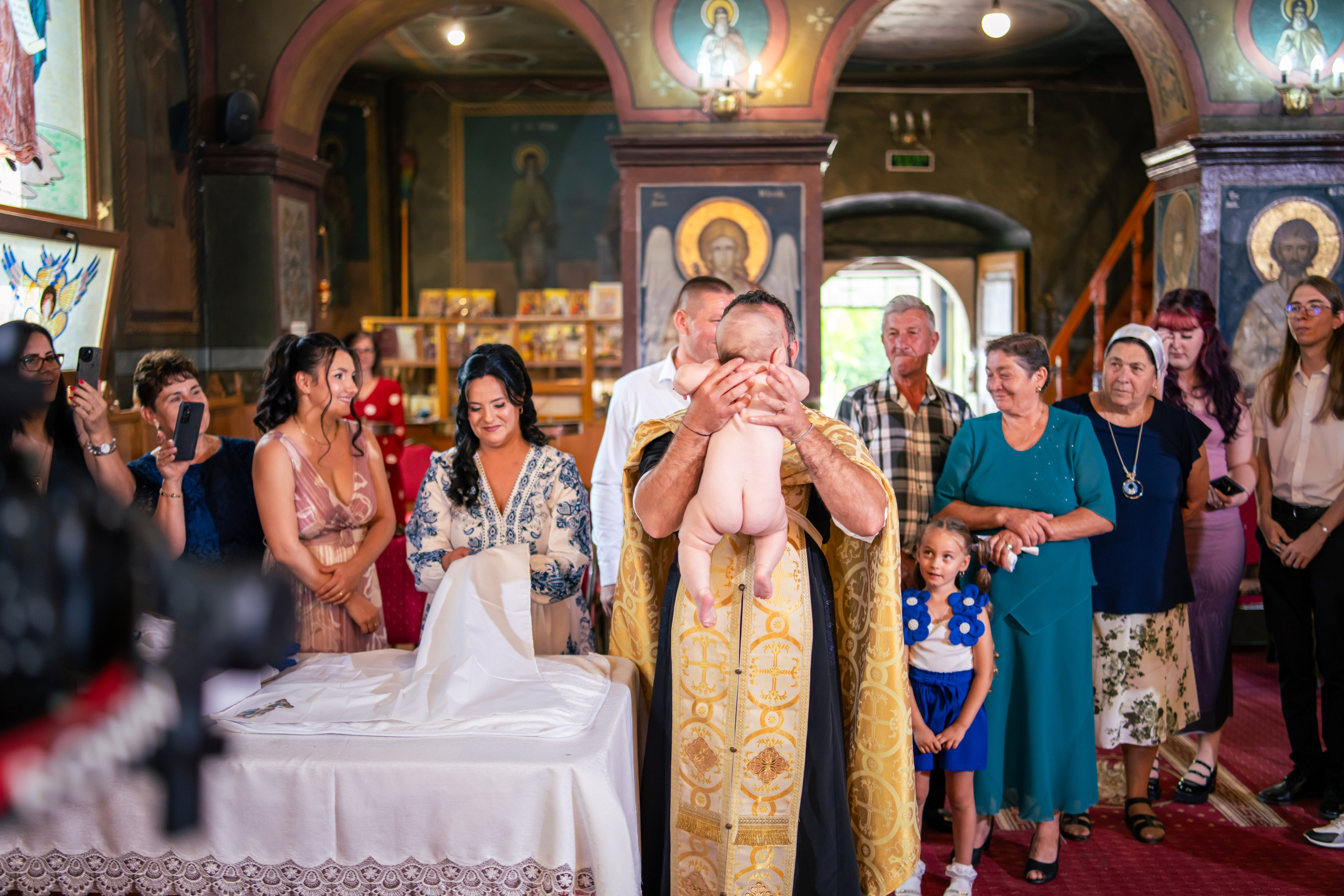 Botez Edoardo Andrei (Biserica Parohia Varbilau I). Mihai Alexandra Events