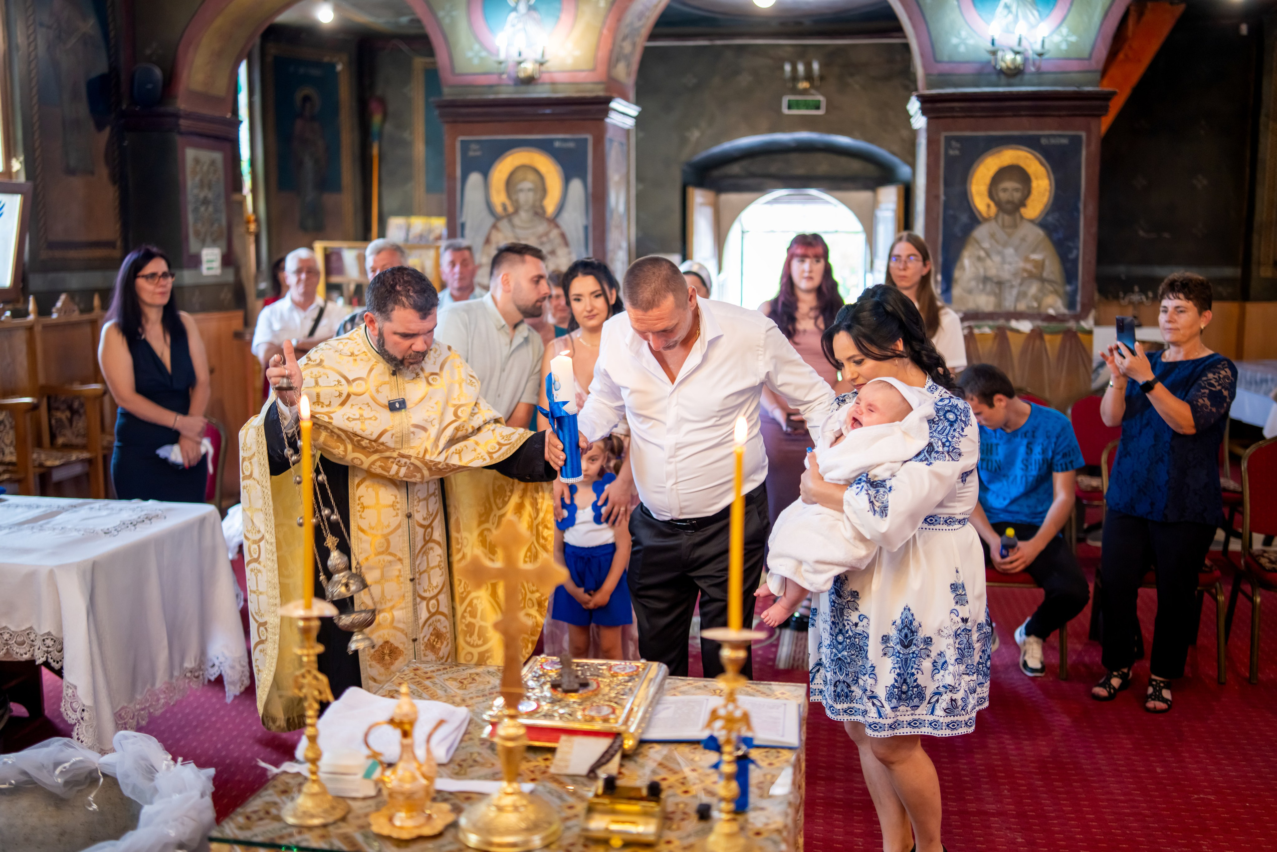 Botez Edoardo Andrei (Biserica Parohia Varbilau I). Mihai Alexandra Events
