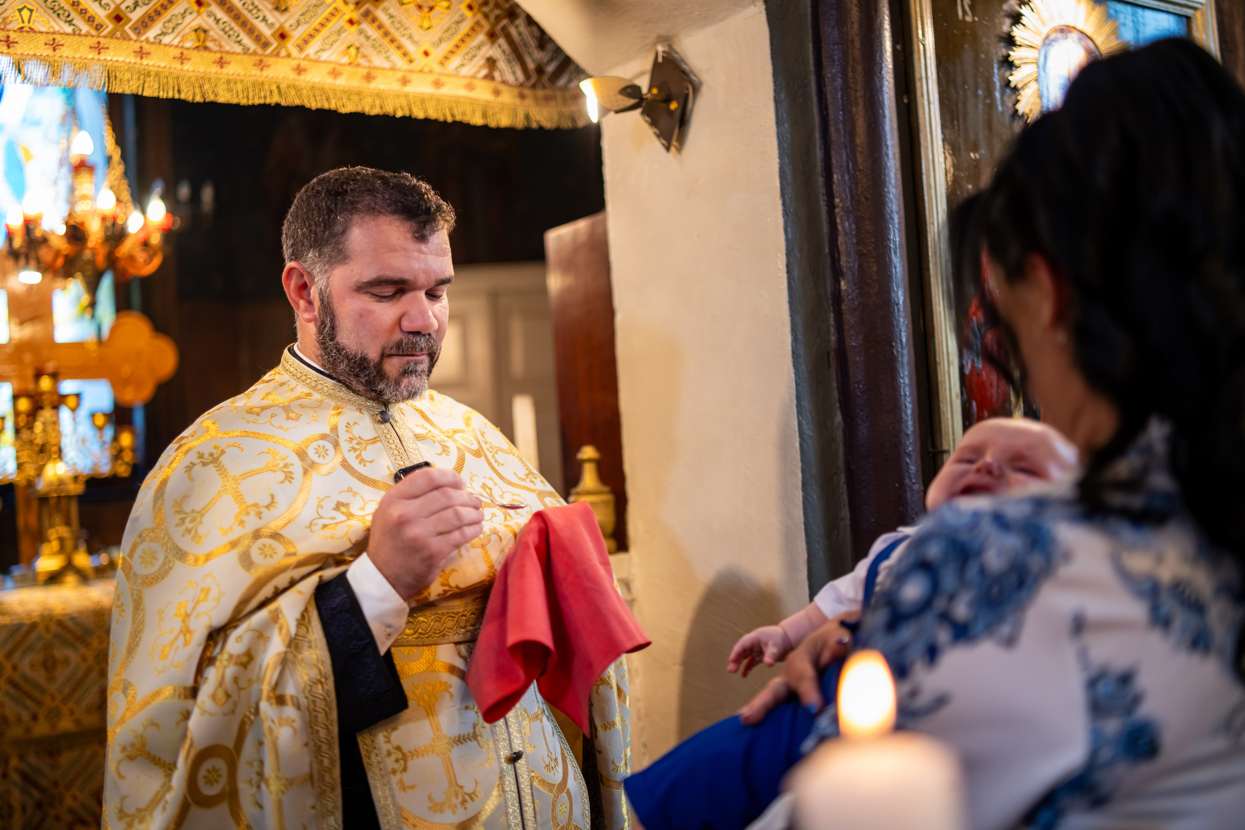 Botez Edoardo Andrei (Biserica Parohia Varbilau I). Mihai Alexandra Events