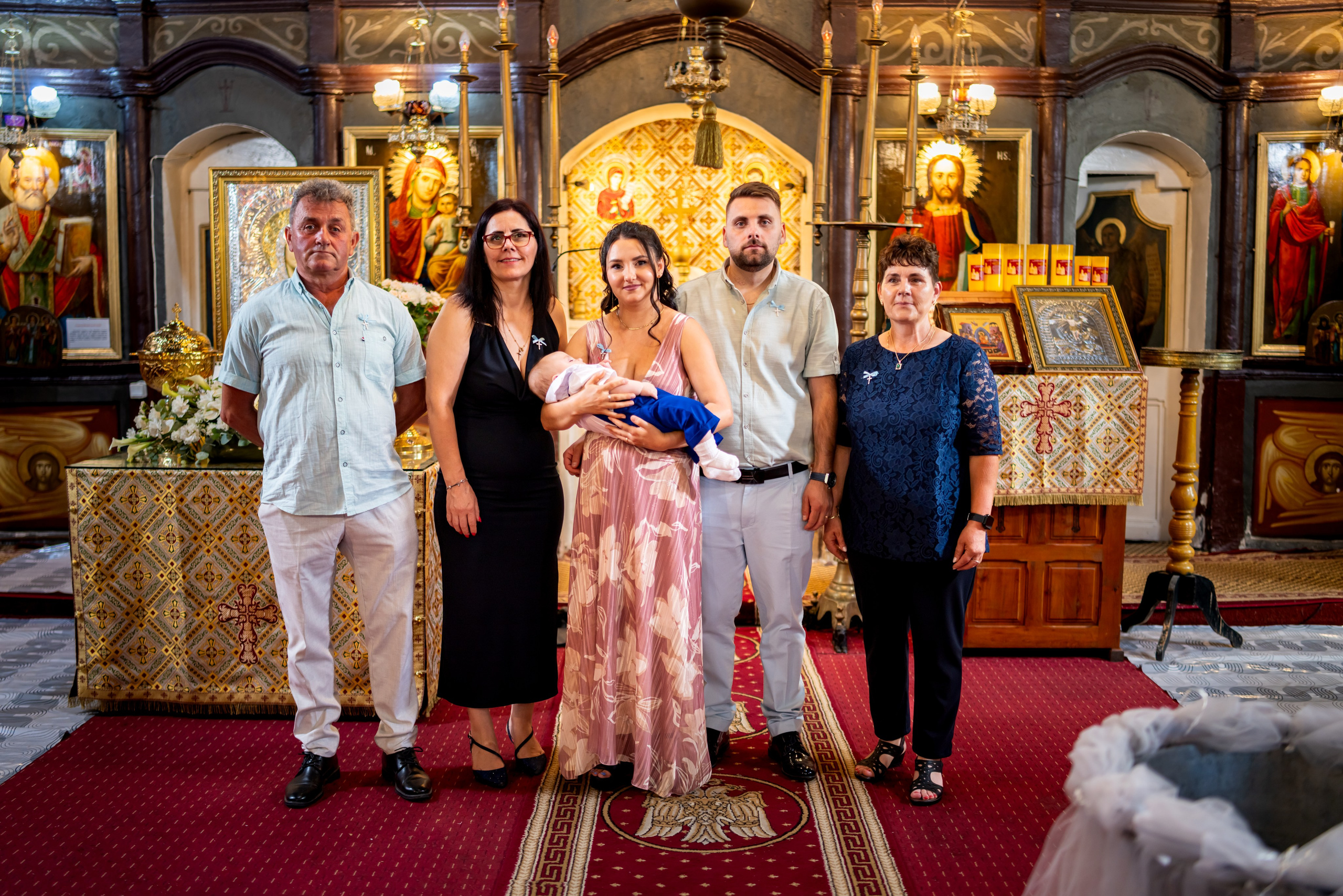 Botez Edoardo Andrei (Biserica Parohia Varbilau I). Mihai Alexandra Events