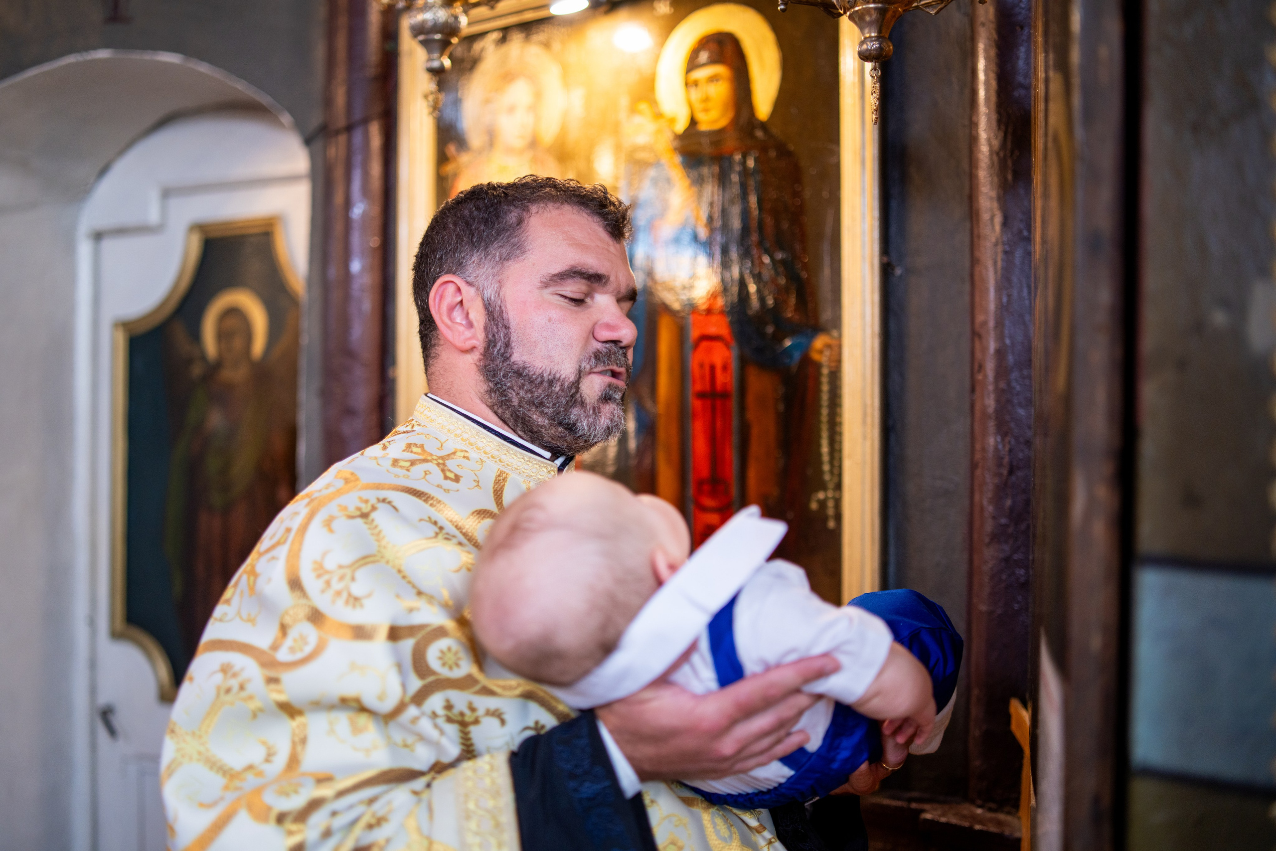 Botez Edoardo Andrei (Biserica Parohia Varbilau I). Mihai Alexandra Events