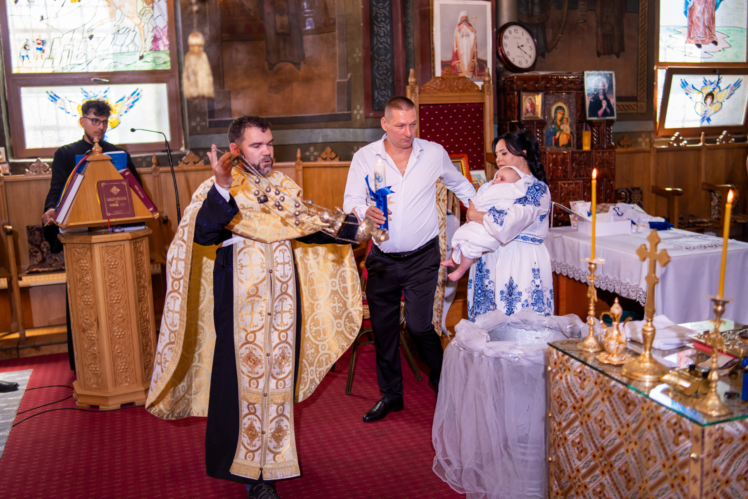 Botez Edoardo Andrei (Biserica Parohia Varbilau I). Mihai Alexandra Events