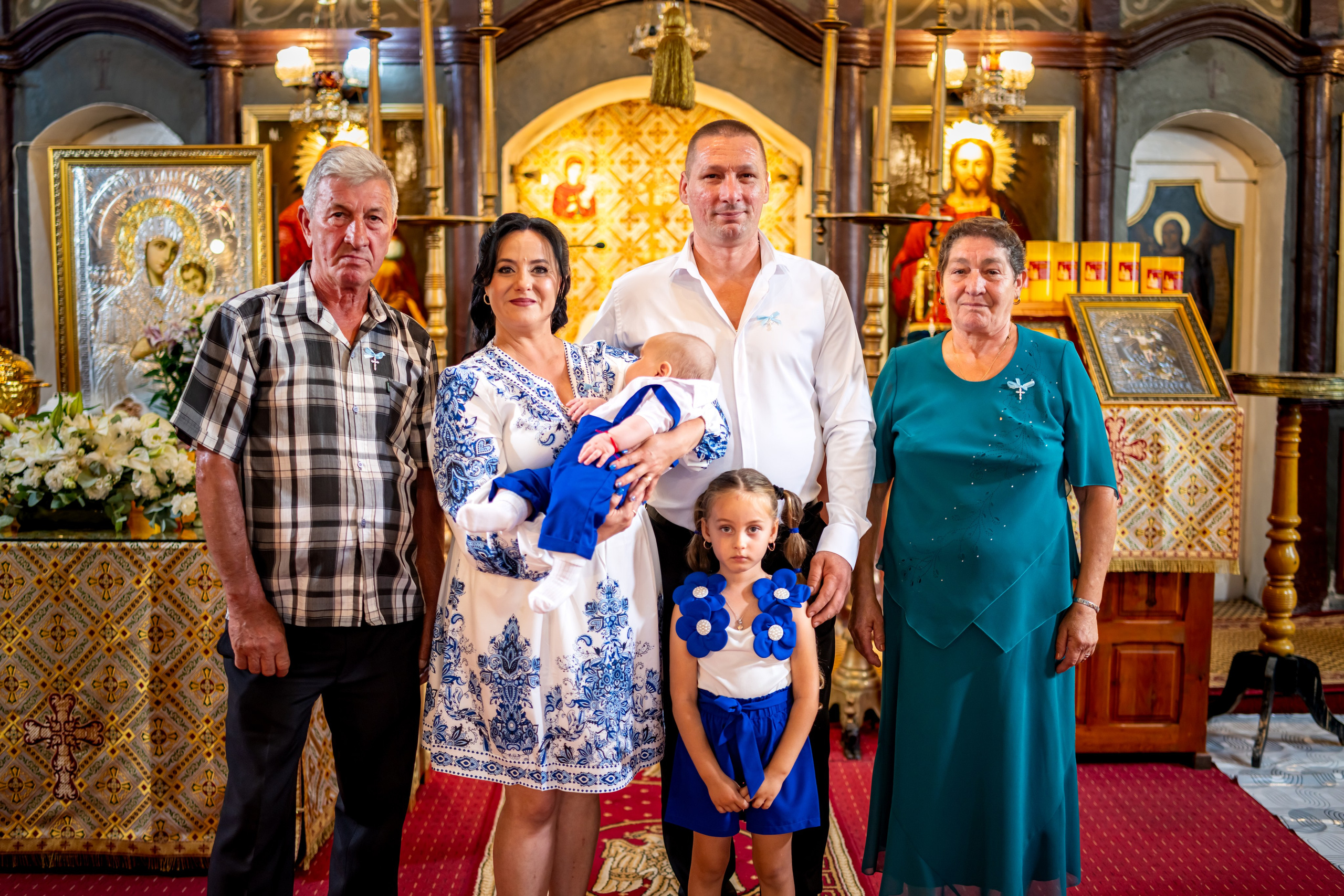 Botez Edoardo Andrei (Biserica Parohia Varbilau I). Mihai Alexandra Events