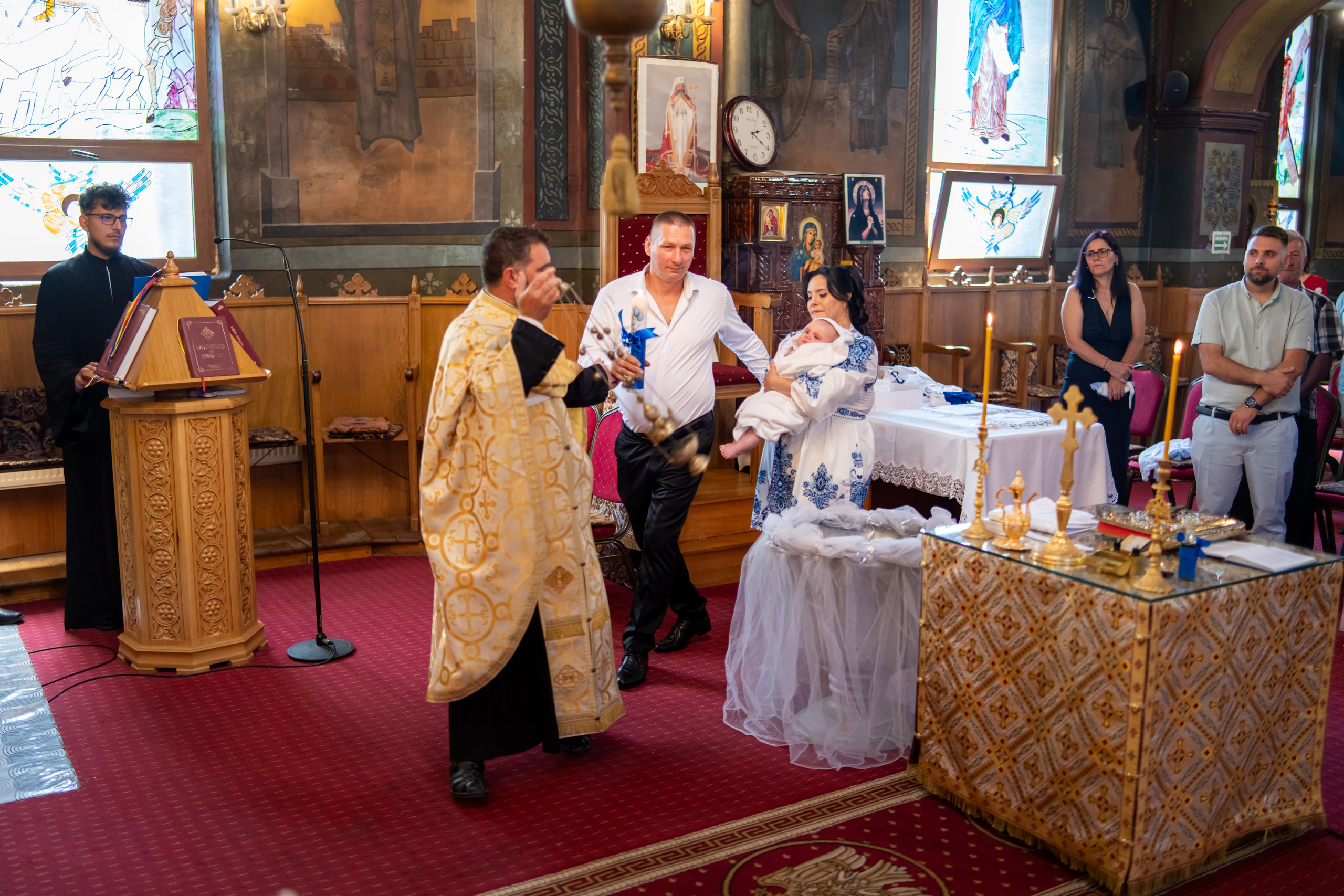 Botez Edoardo Andrei (Biserica Parohia Varbilau I). Mihai Alexandra Events