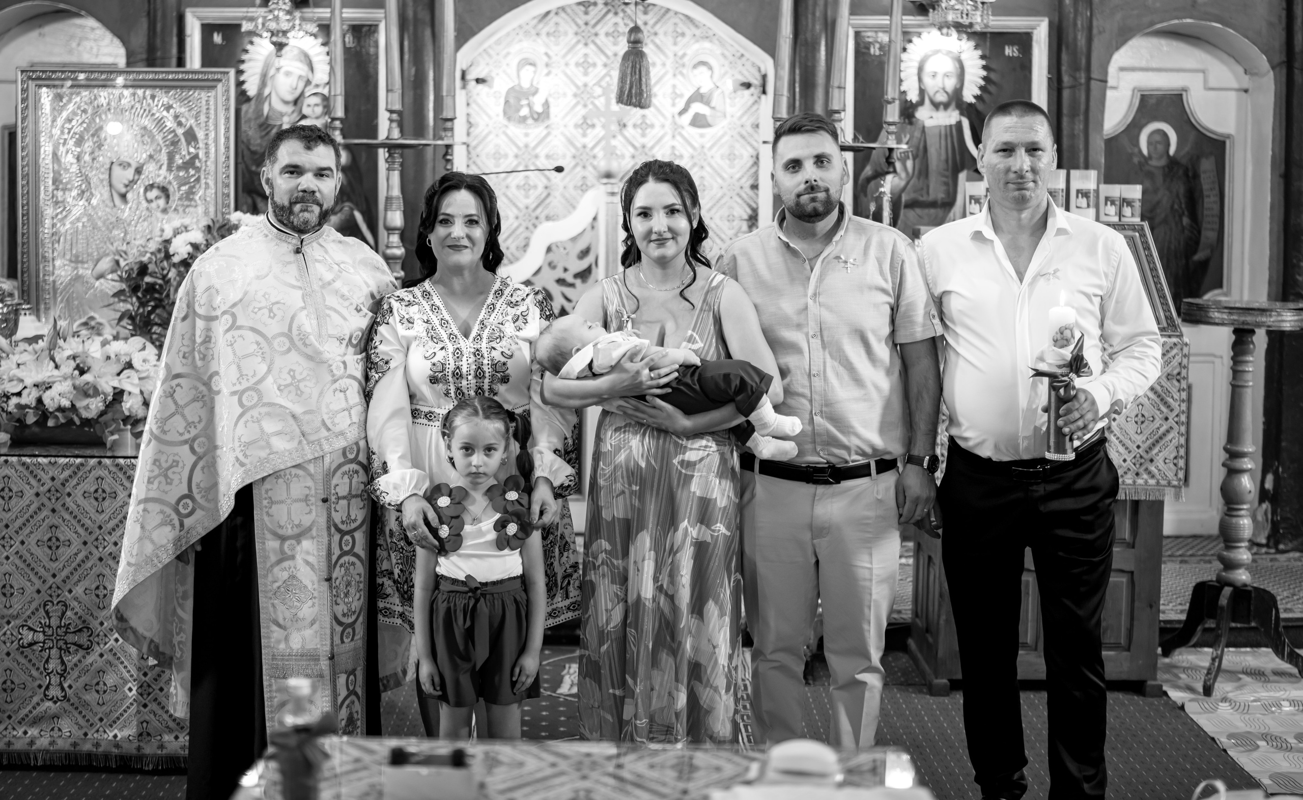 Botez Edoardo Andrei (Biserica Parohia Varbilau I). Mihai Alexandra Events