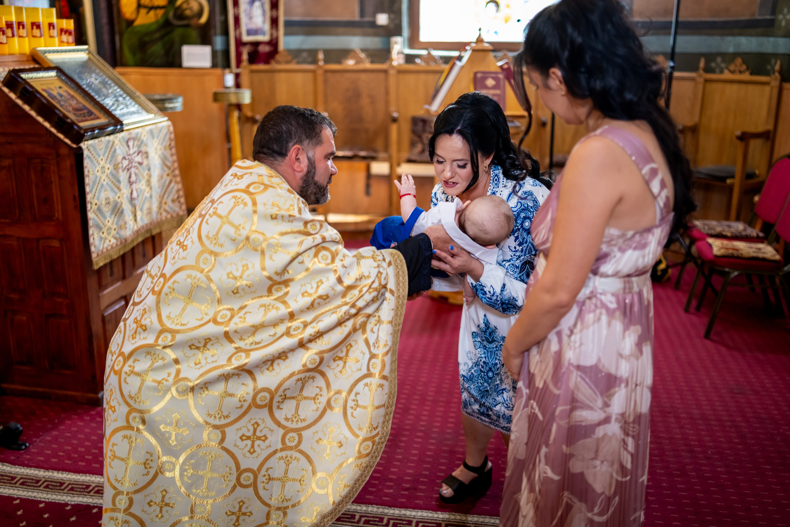 Botez Edoardo Andrei (Biserica Parohia Varbilau I). Mihai Alexandra Events
