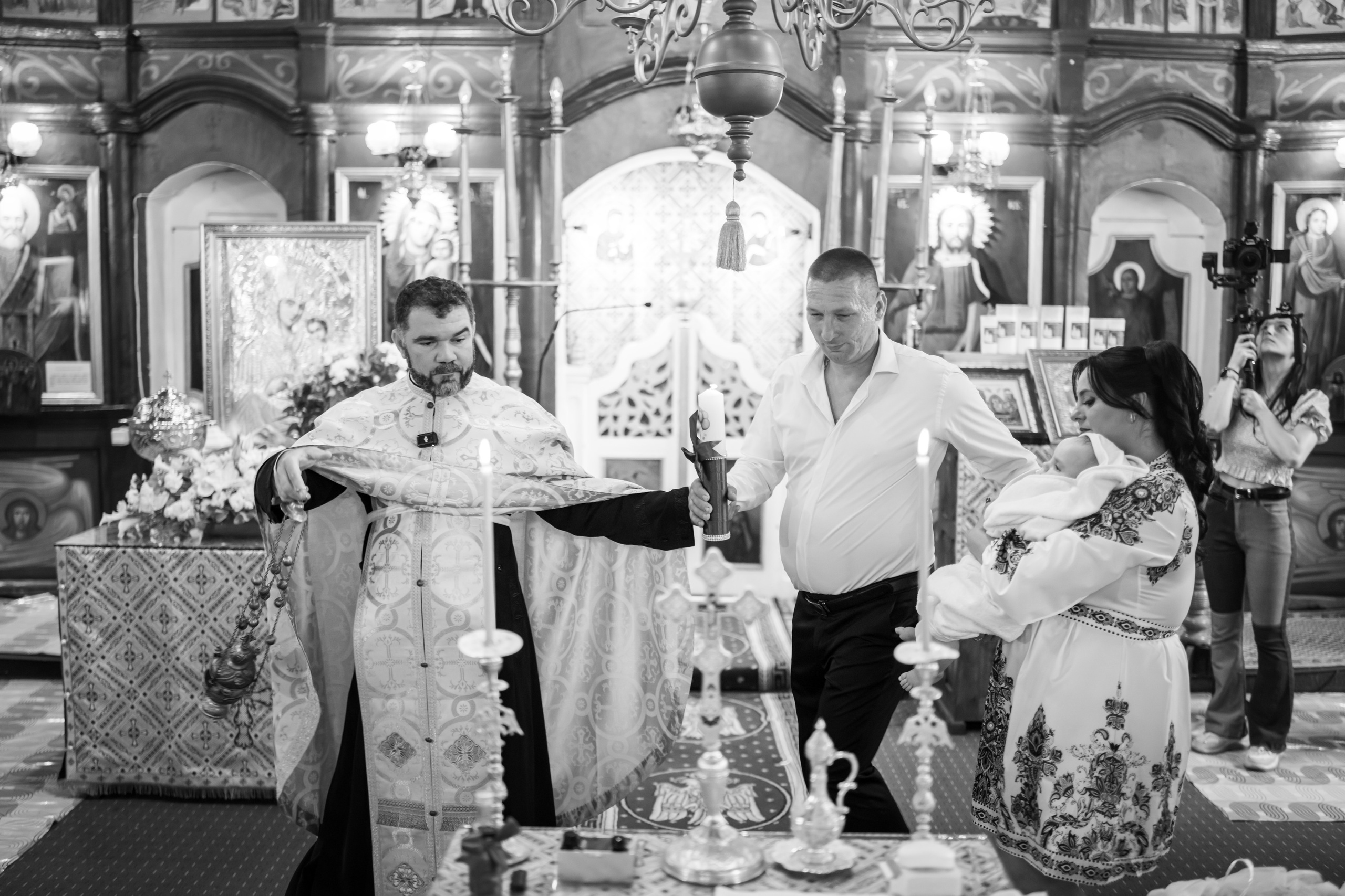 Botez Edoardo Andrei (Biserica Parohia Varbilau I). Mihai Alexandra Events