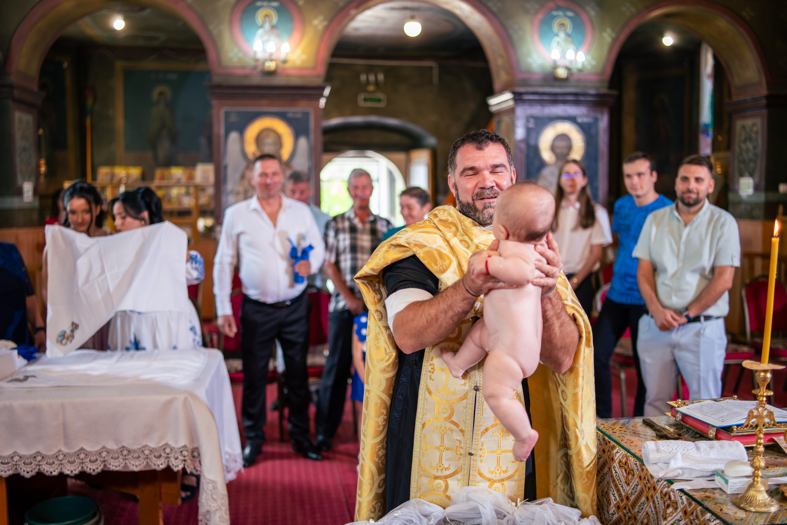 Botez Edoardo Andrei (Biserica Parohia Varbilau I). Mihai Alexandra Events