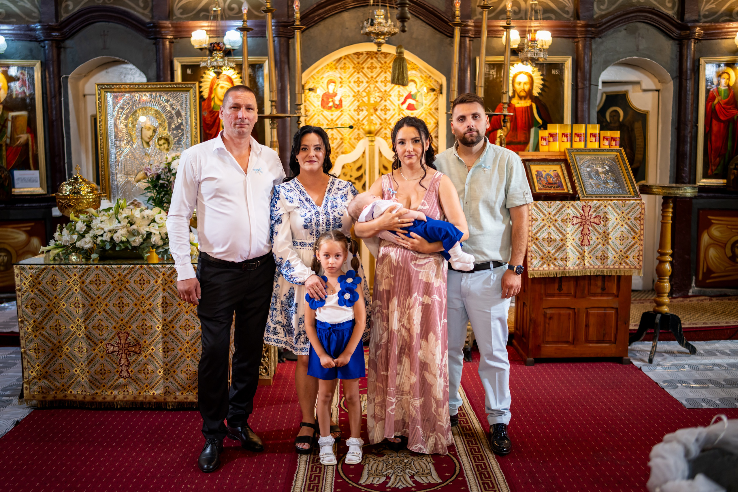 Botez Edoardo Andrei (Biserica Parohia Varbilau I). Mihai Alexandra Events