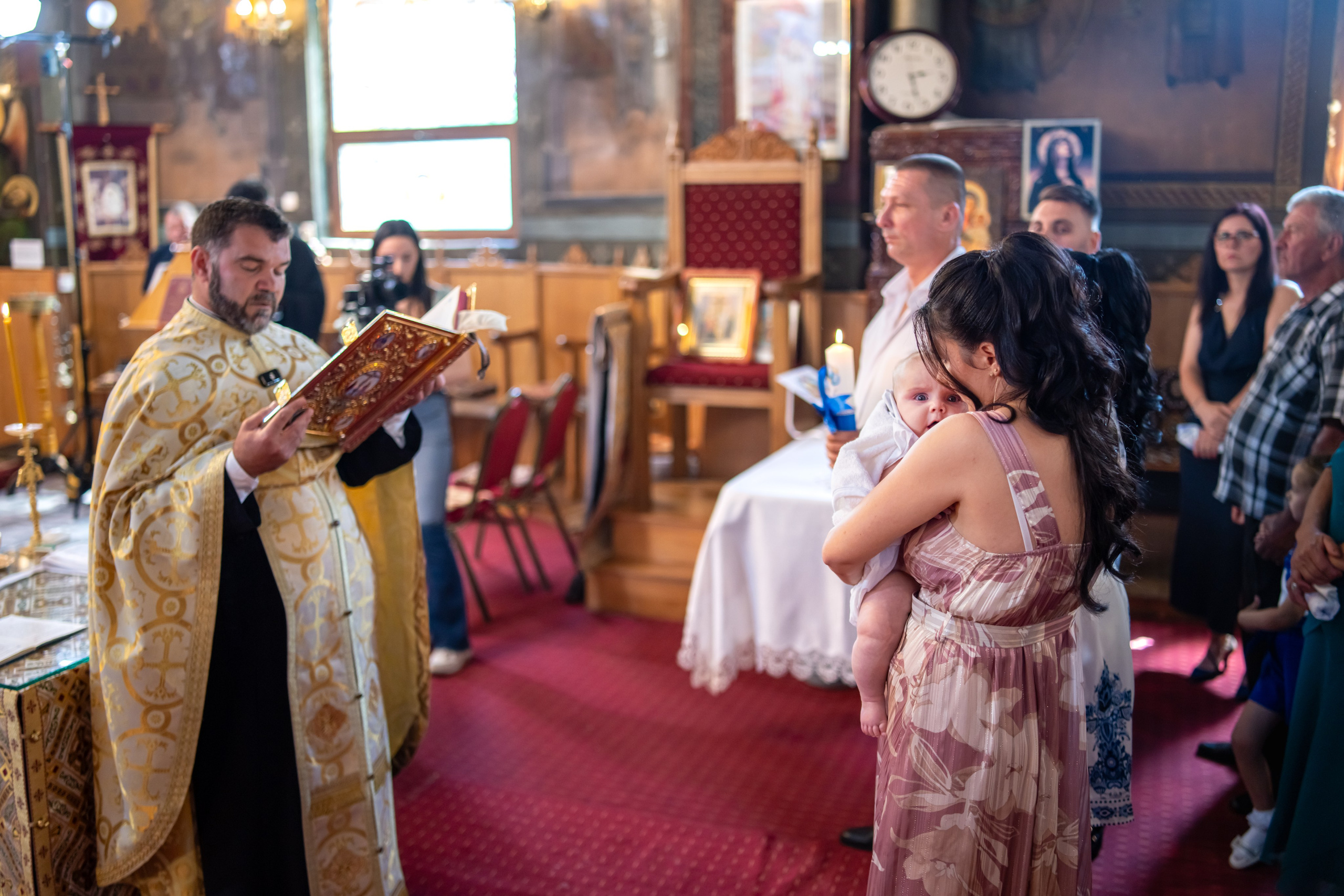 Botez Edoardo Andrei (Biserica Parohia Varbilau I). Mihai Alexandra Events