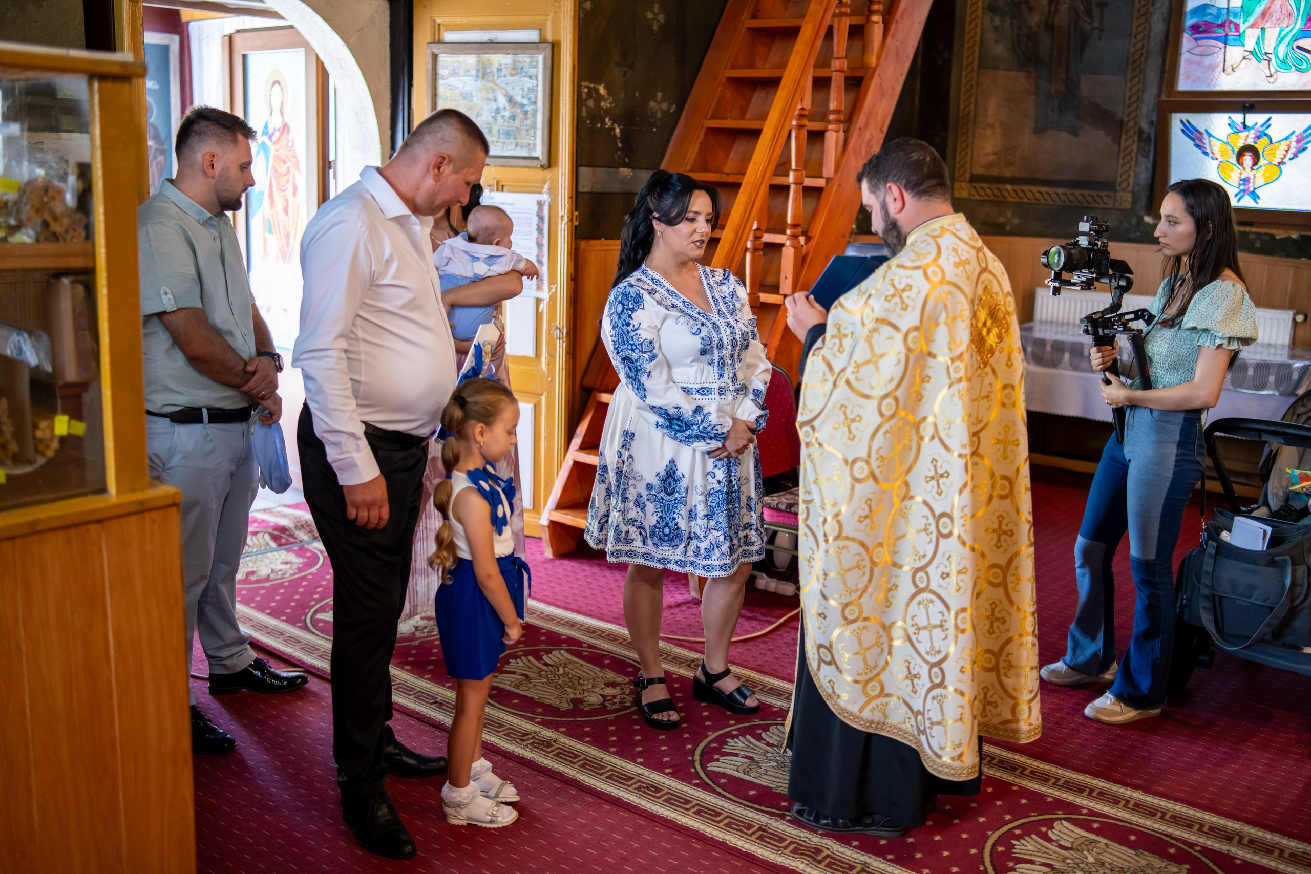 Botez Edoardo Andrei (Biserica Parohia Varbilau I). Mihai Alexandra Events