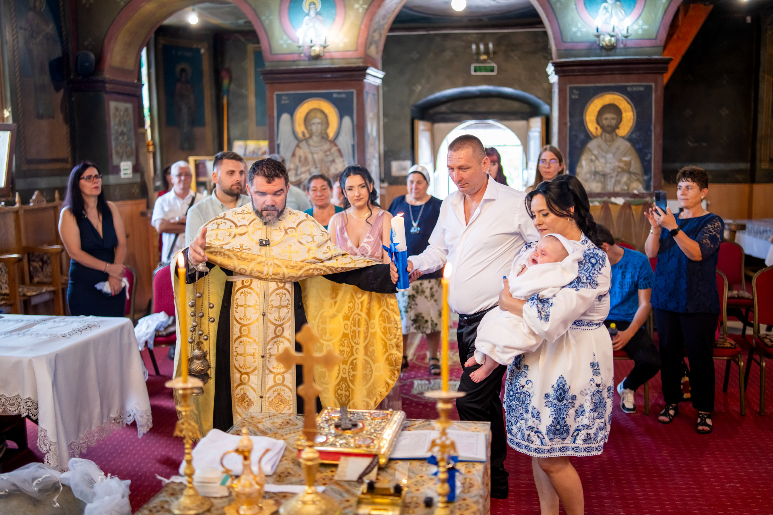 Botez Edoardo Andrei (Biserica Parohia Varbilau I). Mihai Alexandra Events