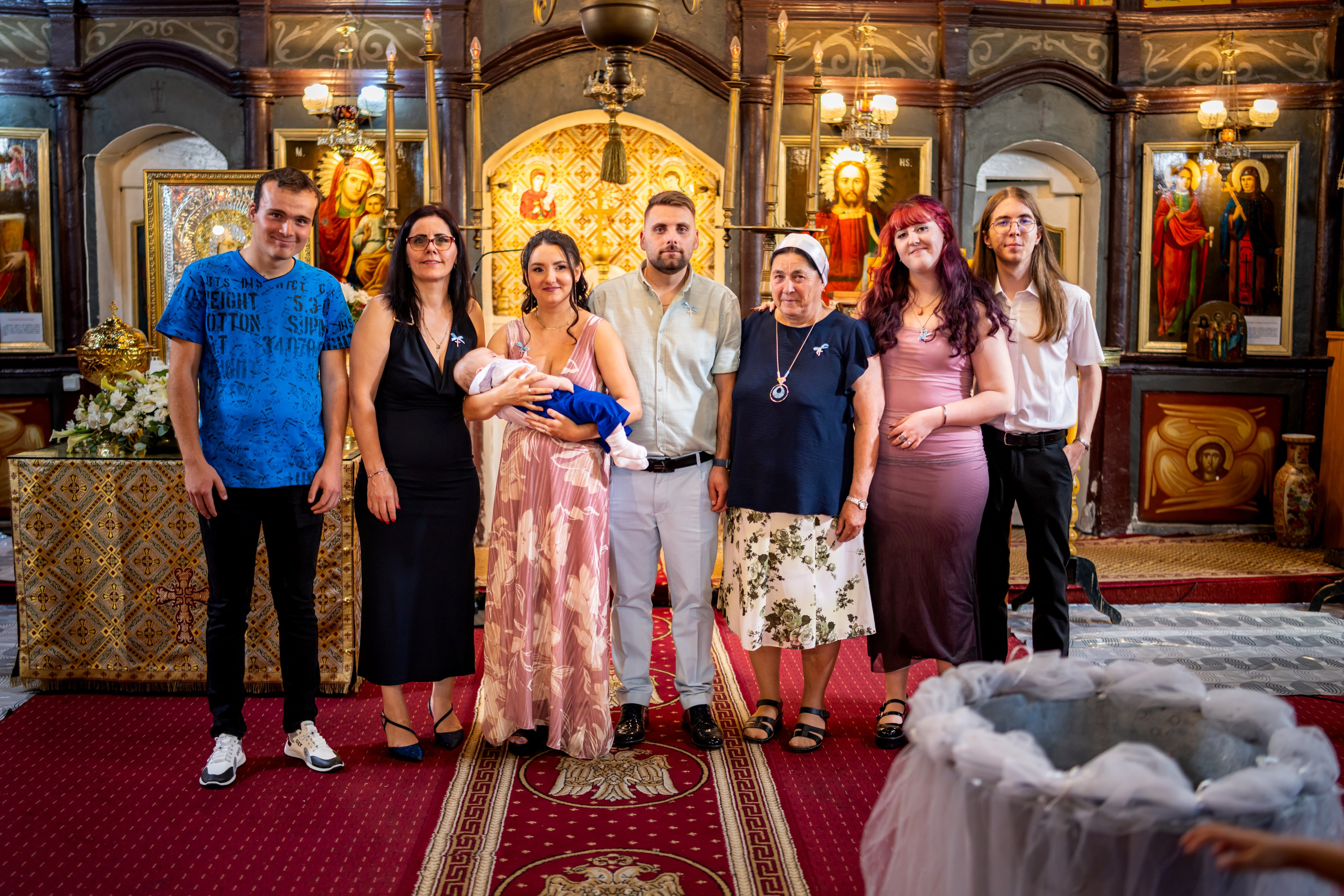 Botez Edoardo Andrei (Biserica Parohia Varbilau I). Mihai Alexandra Events