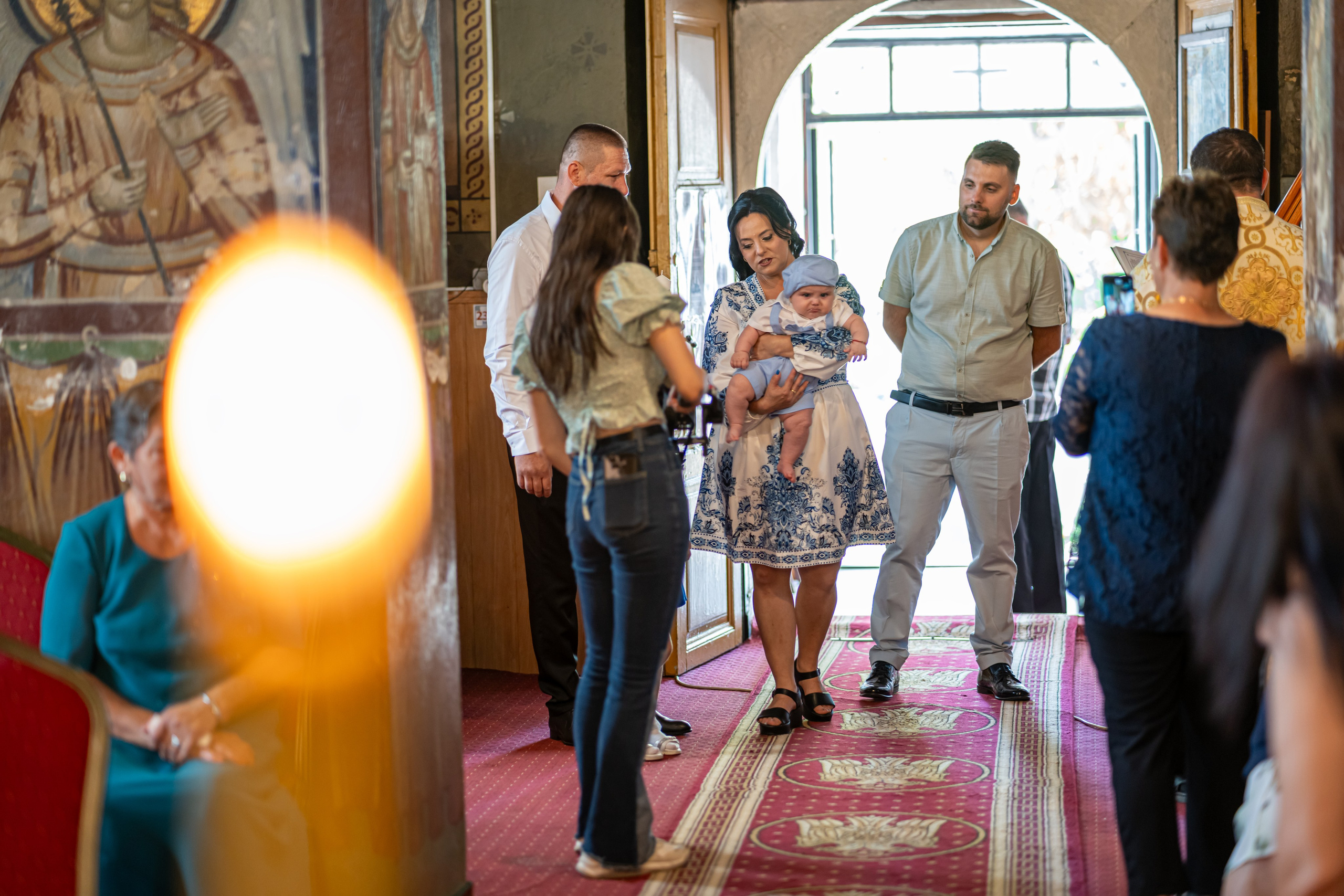 Botez Edoardo Andrei (Biserica Parohia Varbilau I). Mihai Alexandra Events