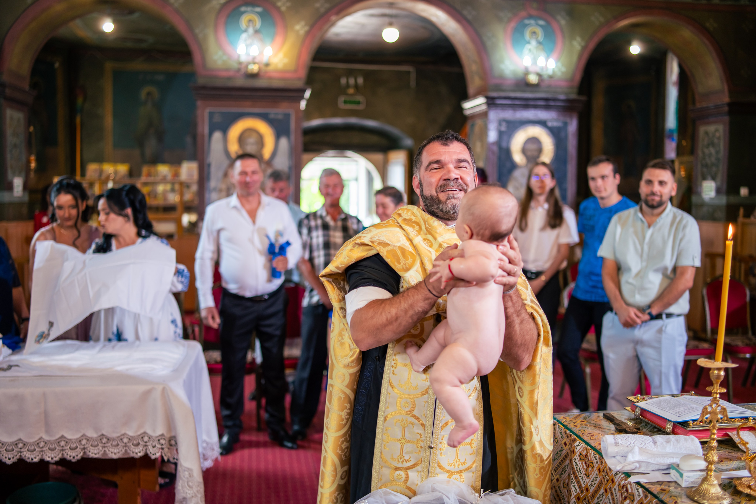 Botez Edoardo Andrei (Biserica Parohia Varbilau I). Mihai Alexandra Events