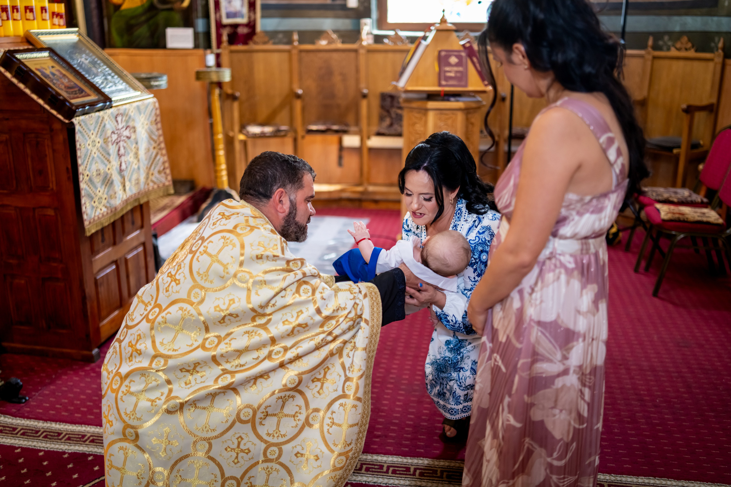 Botez Edoardo Andrei (Biserica Parohia Varbilau I). Mihai Alexandra Events
