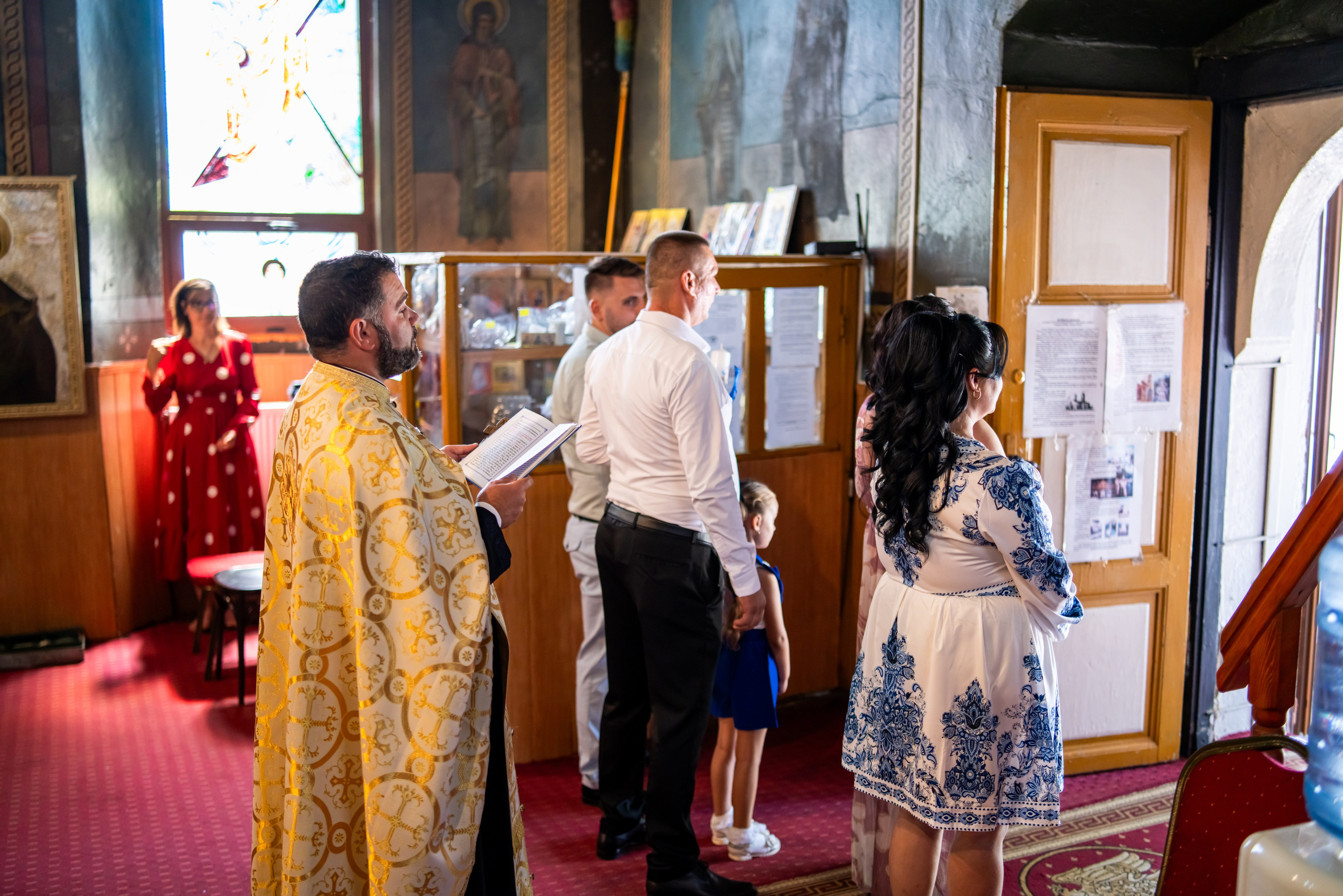 Botez Edoardo Andrei (Biserica Parohia Varbilau I). Mihai Alexandra Events